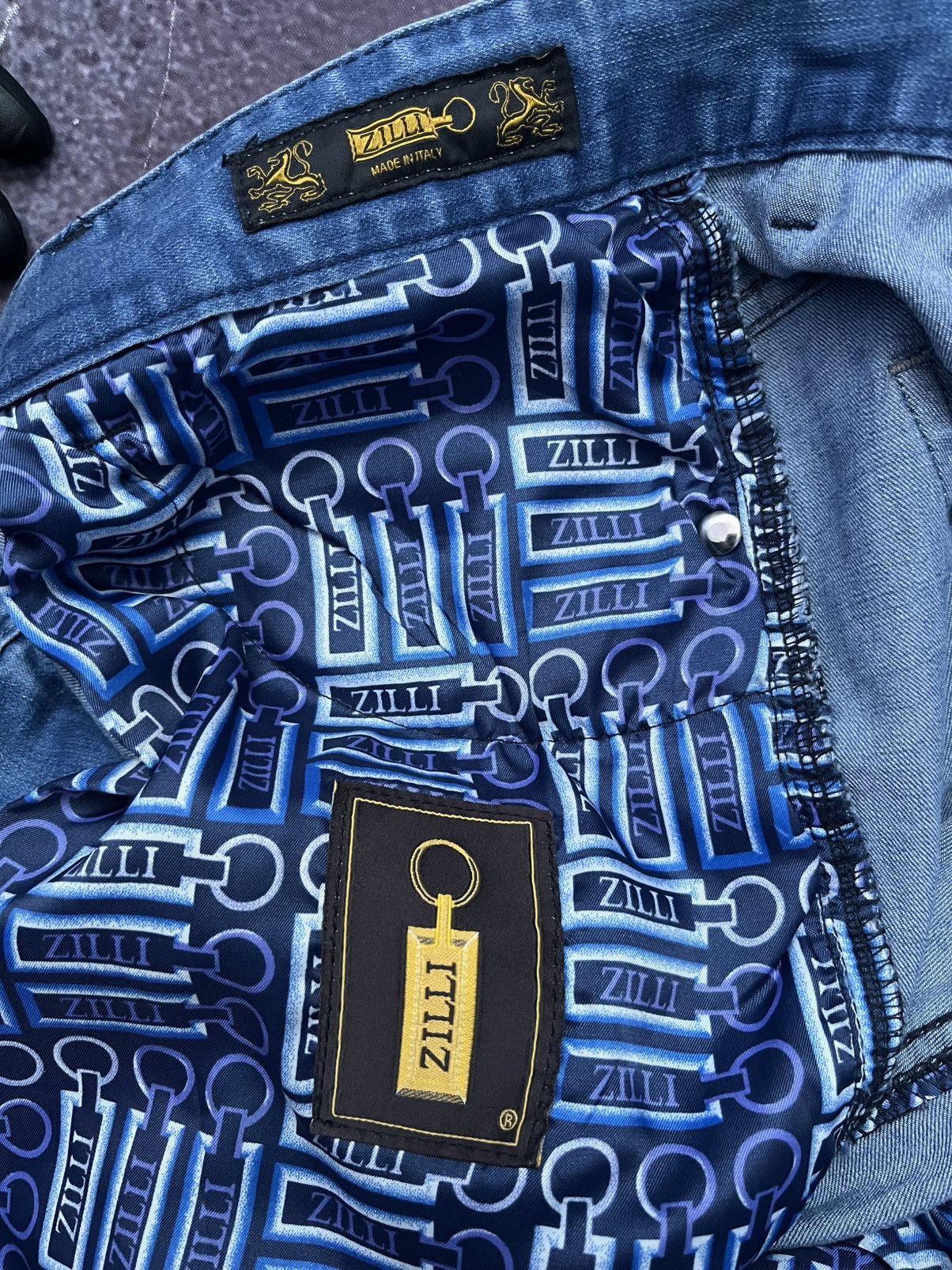 Zilli ZILLI Men’s Blue Summer Jeans Size US 32 / EU 48 - 8 Thumbnail