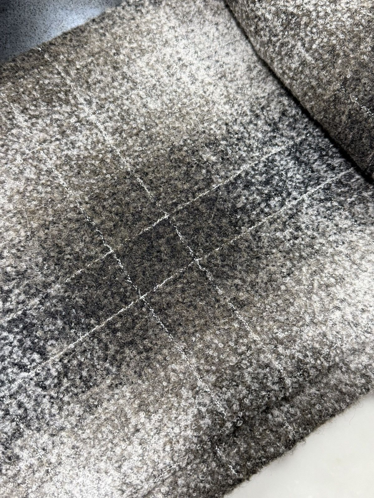 Needles Needles Embellished Checked Wool-Blend Flannel Trousers [M] Size US 30 / EU 46 - 14 Thumbnail