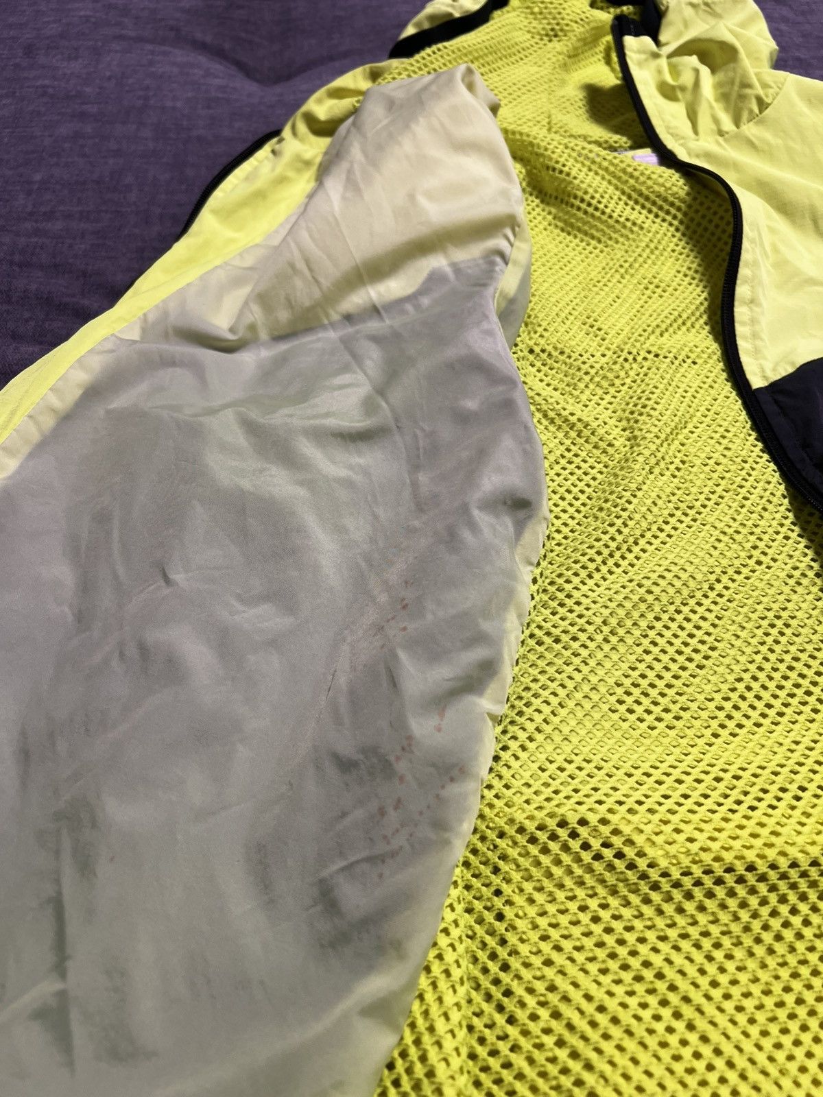 Nike Nike Nylon Running Windbreaker Shell Jacket Size L Size US L / EU 52-54 / 3 - 18 Thumbnail