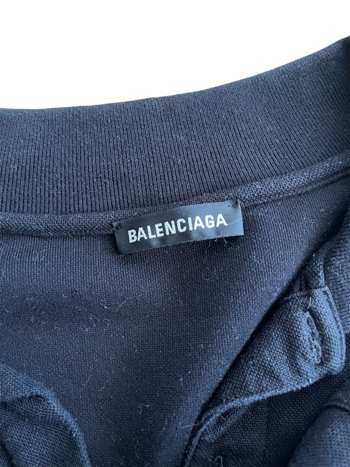 Balenciaga Think Big! Polo (SS18) Size US M / EU 48-50 / 2 - 3 Thumbnail
