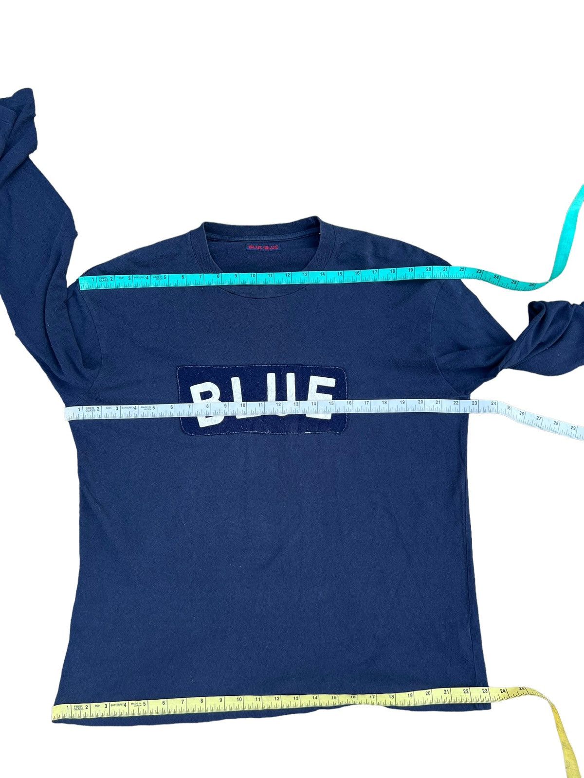 Blue Blue Japan Blue Blue Japan Fade Indigo Blue Long Sleeve t shirt Size US L / EU 52-54 / 3 - 3 Thumbnail