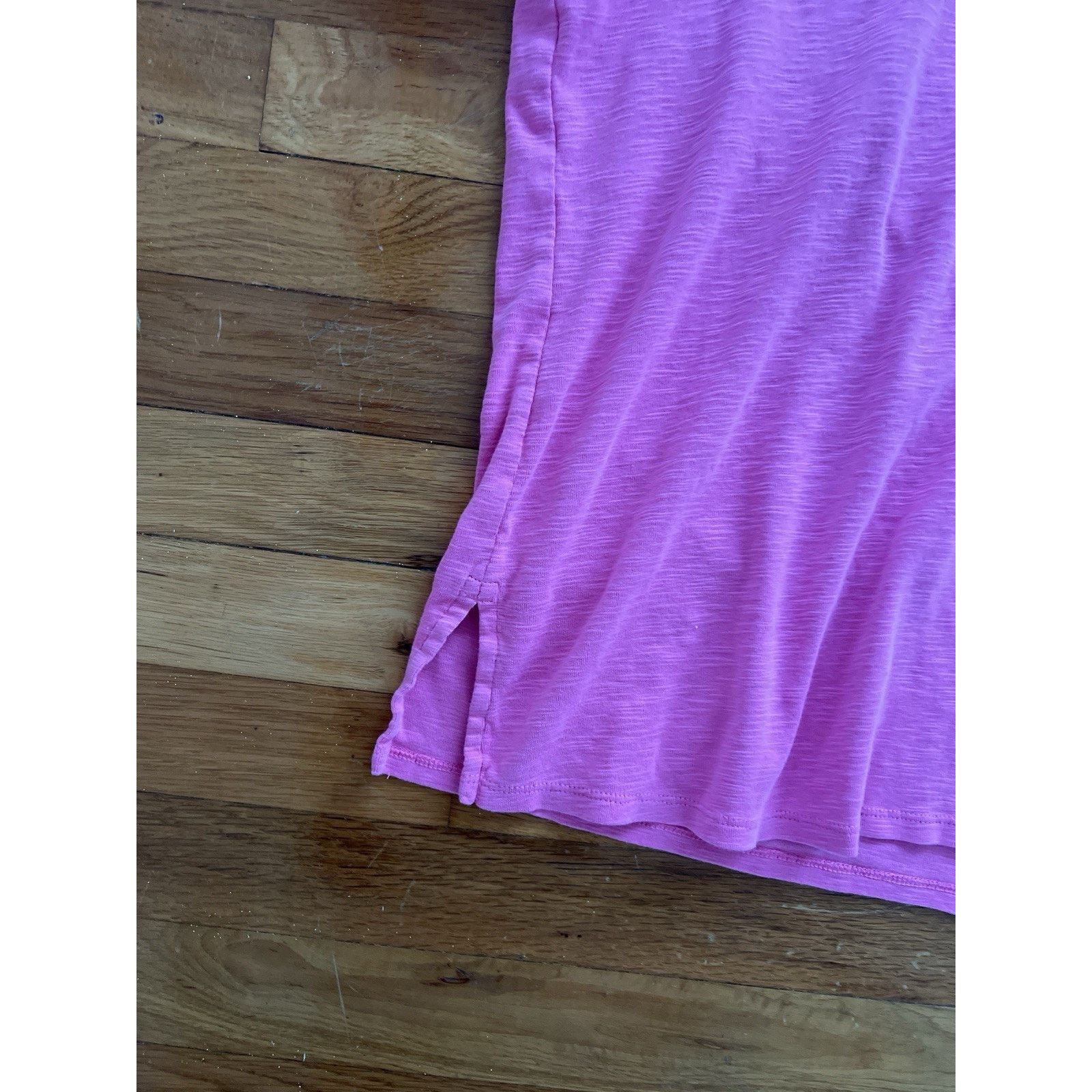 & Other Stories J.Jill Pima Slub Elbow Sleeve Tee 100% Pima Cotton A001770 Size XXL / US 16-18 / IT 52-54 - 2 Thumbnail