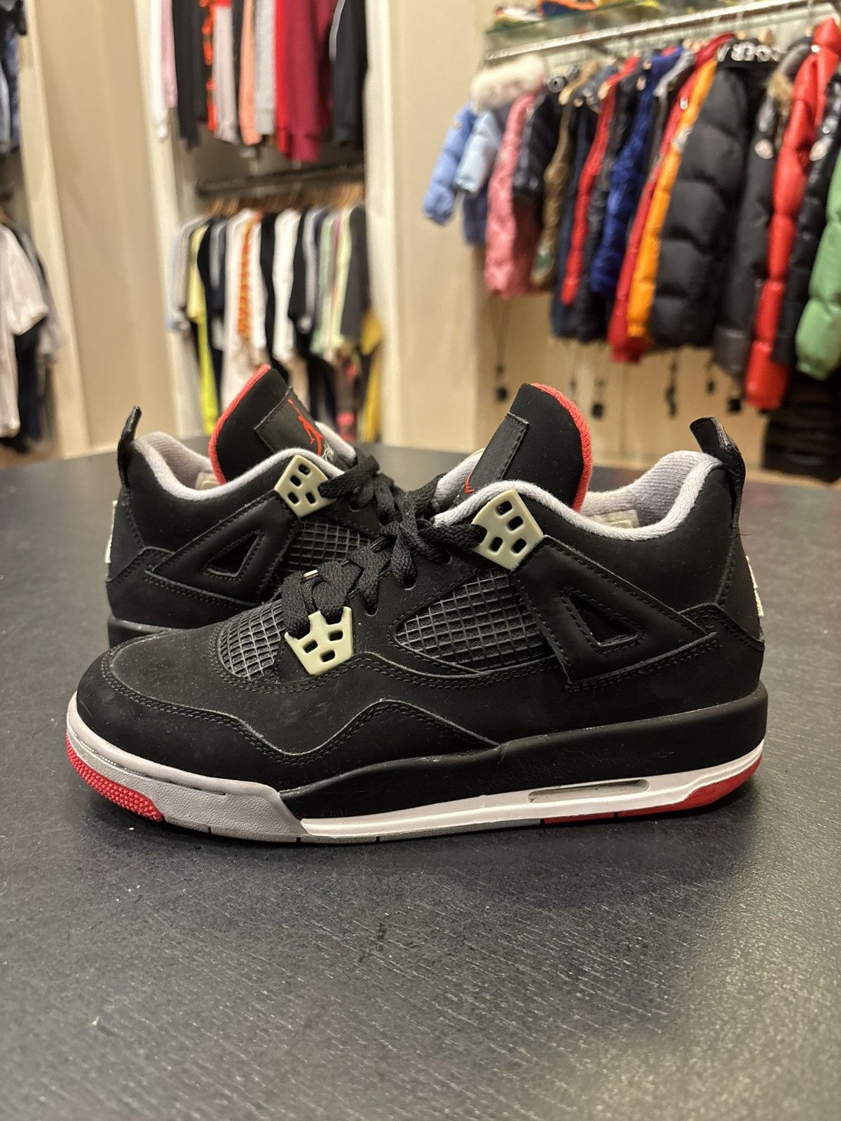Jordan Brand Jordan 4 Retro ‘Bred’ Size US 5 / EU 37 - 2 Thumbnail