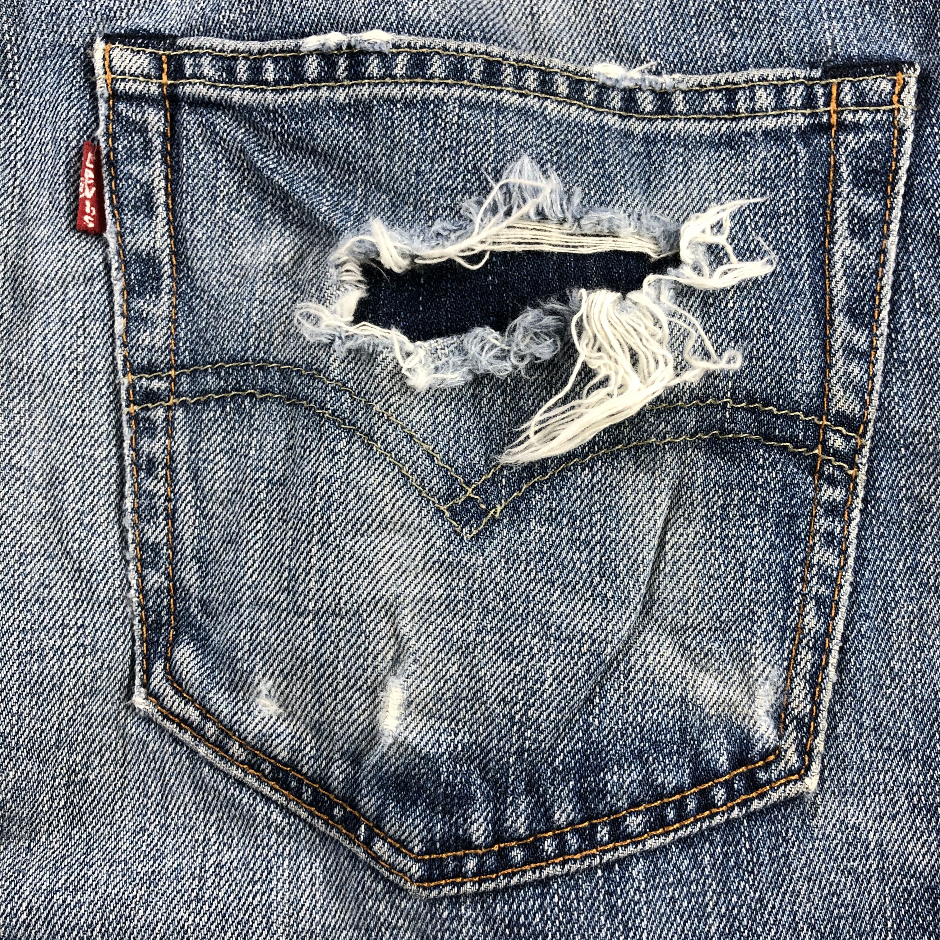 Levi's Vintage Levis 502 Jeans Faded Blue Denim KJ856 Size US 34 / EU 50 - 7 Thumbnail