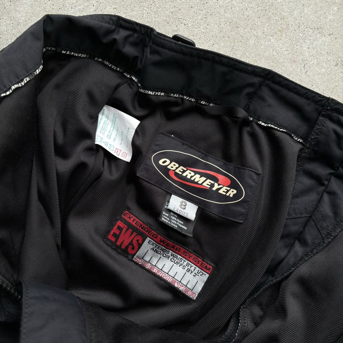 Obermeyer × Vintage vintage Y2K OBERMEYER Baggy Ski Striped Cargo Skiing Pants Size 30" / US 8 / IT 44 - 9 Thumbnail