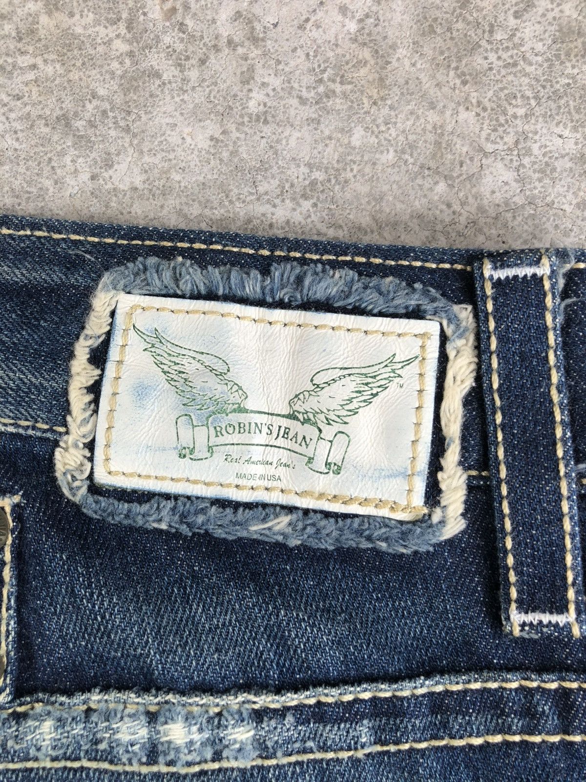 Robins Jeans Robins Jeans Flared Jeans Distressed Jeans Size US 31 - 18 Thumbnail