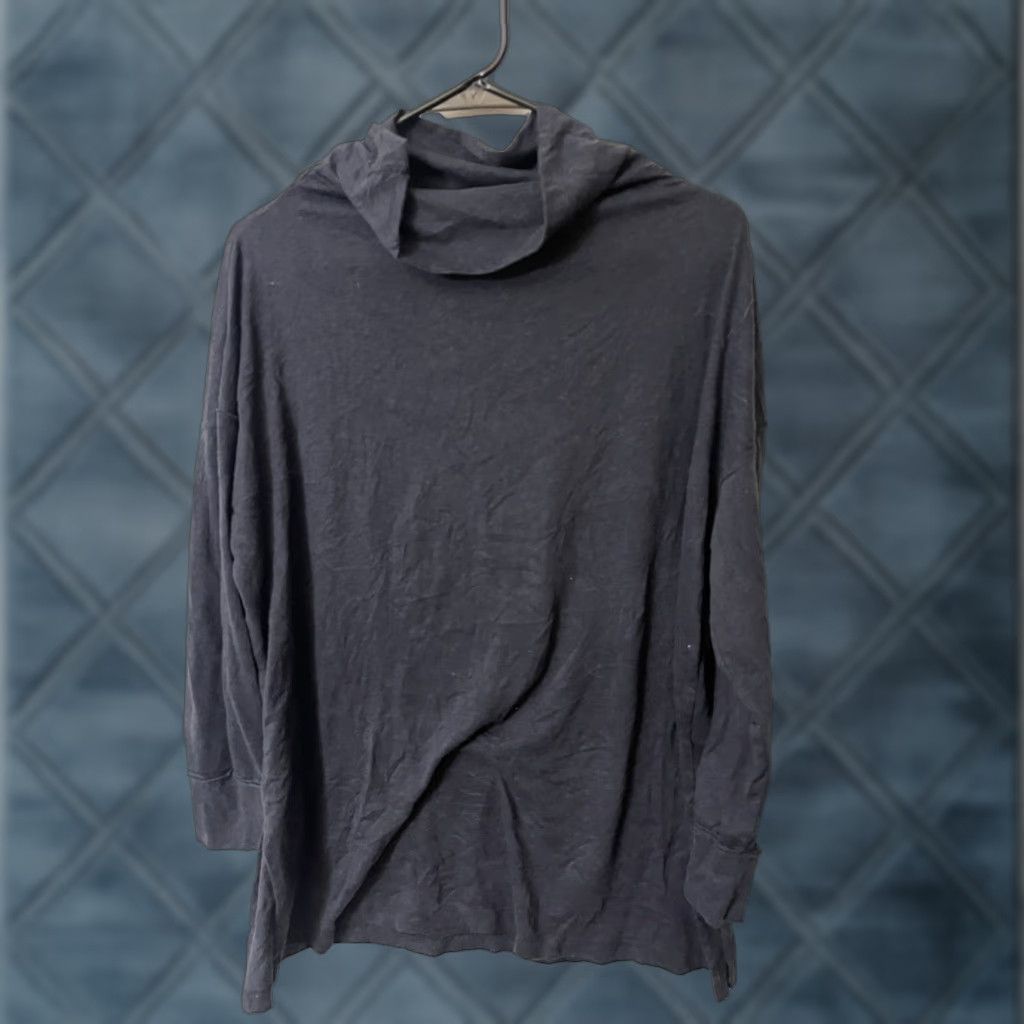 American Eagle Outfitters American Eagle Outfitters Sweater Women XS Blue Long Sleeve Cowl Neck Knit Pullover Lightweight Regular Size: XS Dress? Size XS / US 0-2 / IT 36-38 - 1 Thumbnail