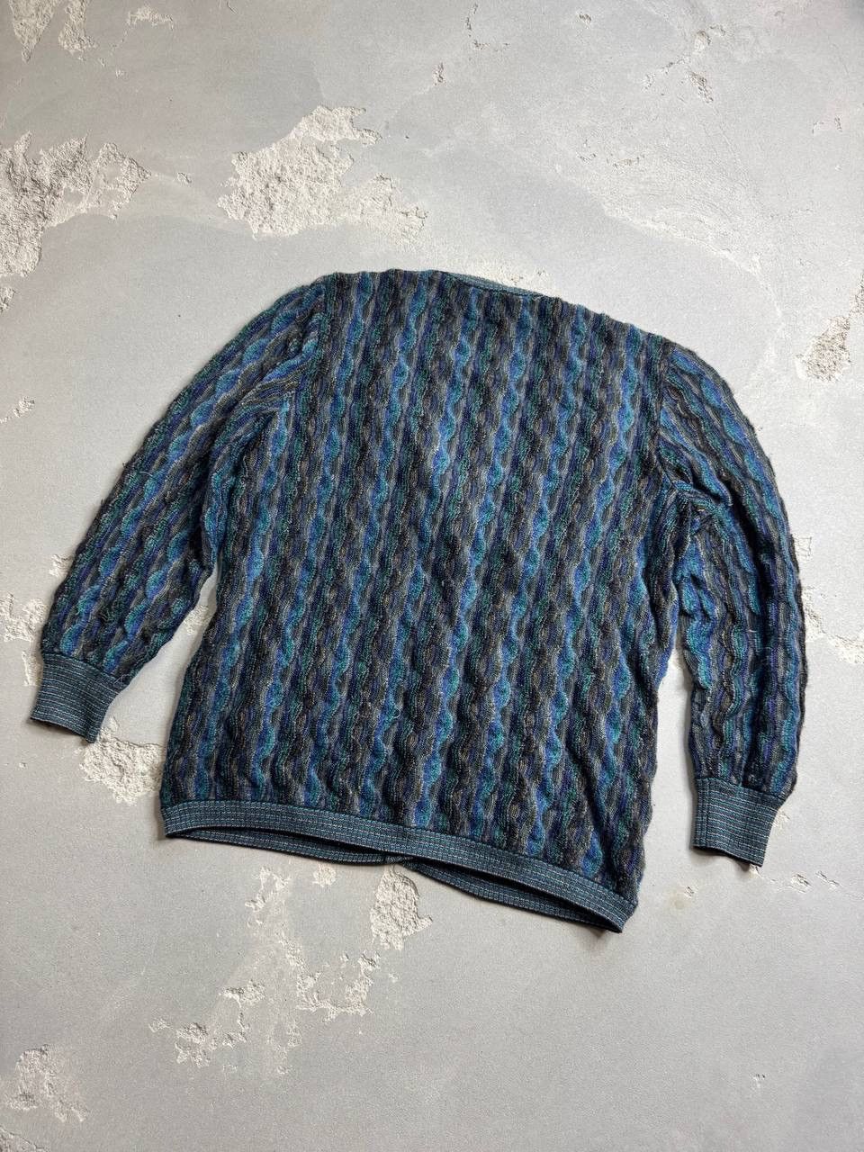 Missoni Missoni Sport Knitted Pattern Cardigan Size US L / EU 52-54 / 3 - 2 Thumbnail