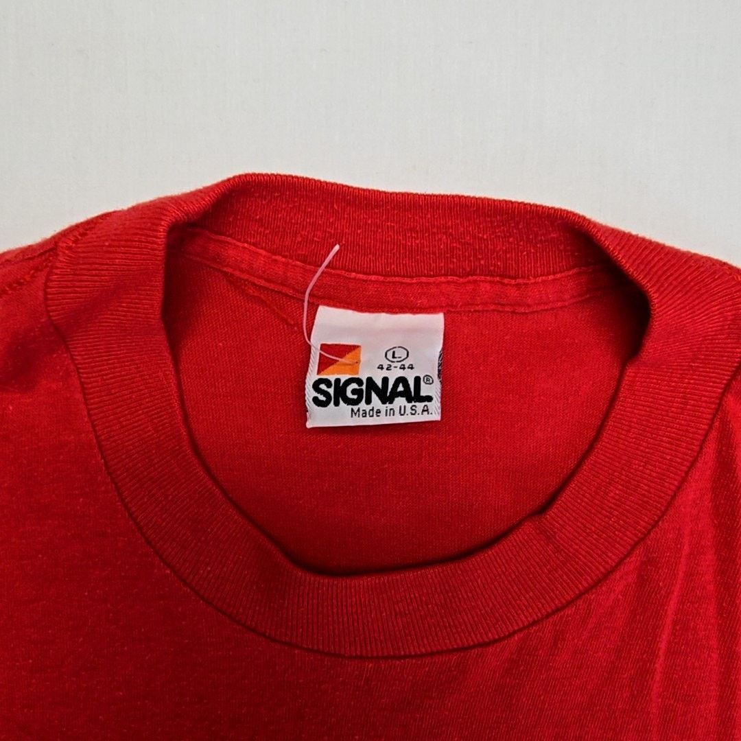 Vintage Vintage Signal Alta Goalkeeper's Camp Red Shirt L Soccer Tee Size US L / EU 52-54 / 3 - 3 Thumbnail