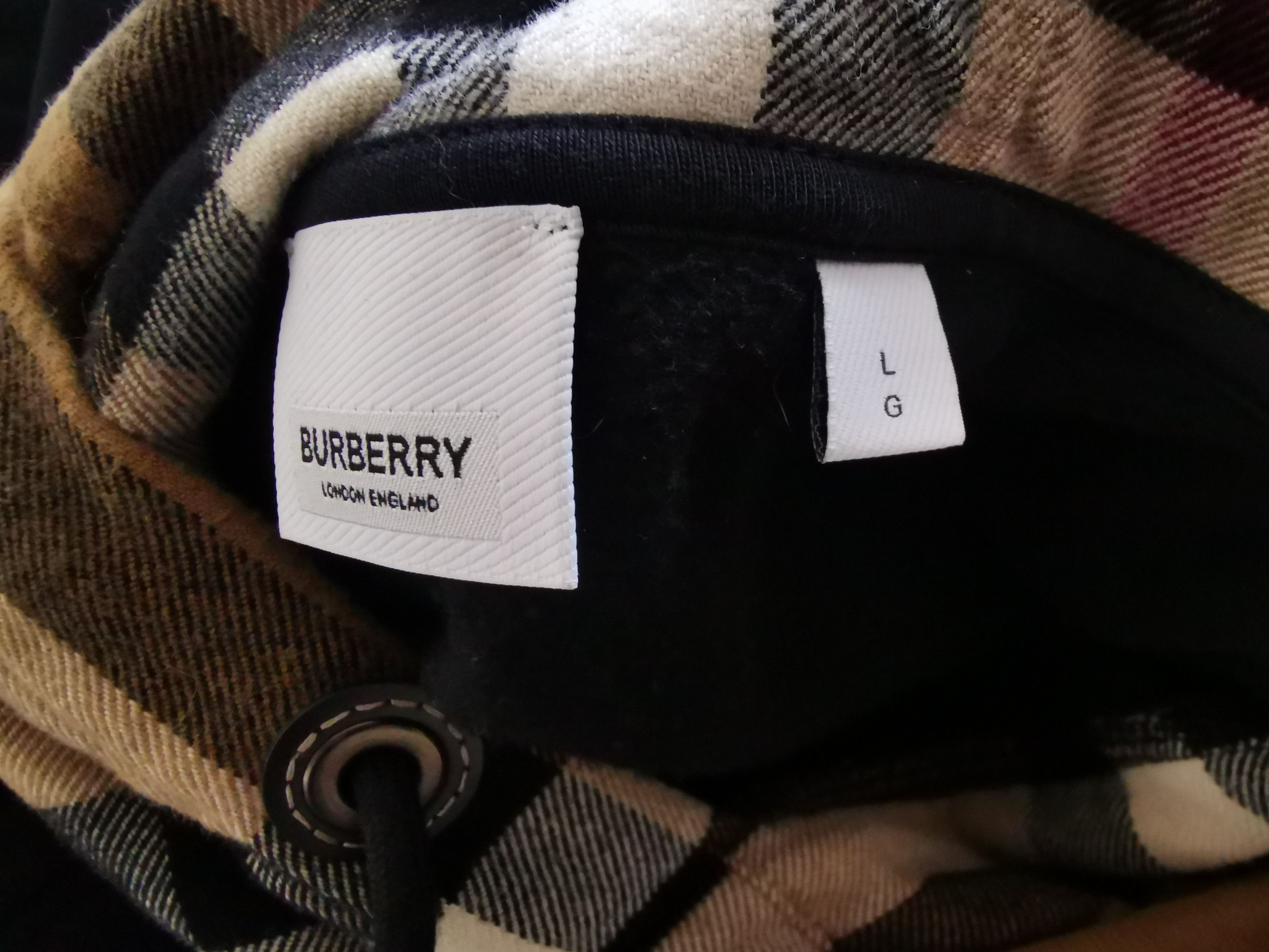 Burberry Burberry Samuel Check Hoodie Size US L / EU 52-54 / 3 - 6 Thumbnail