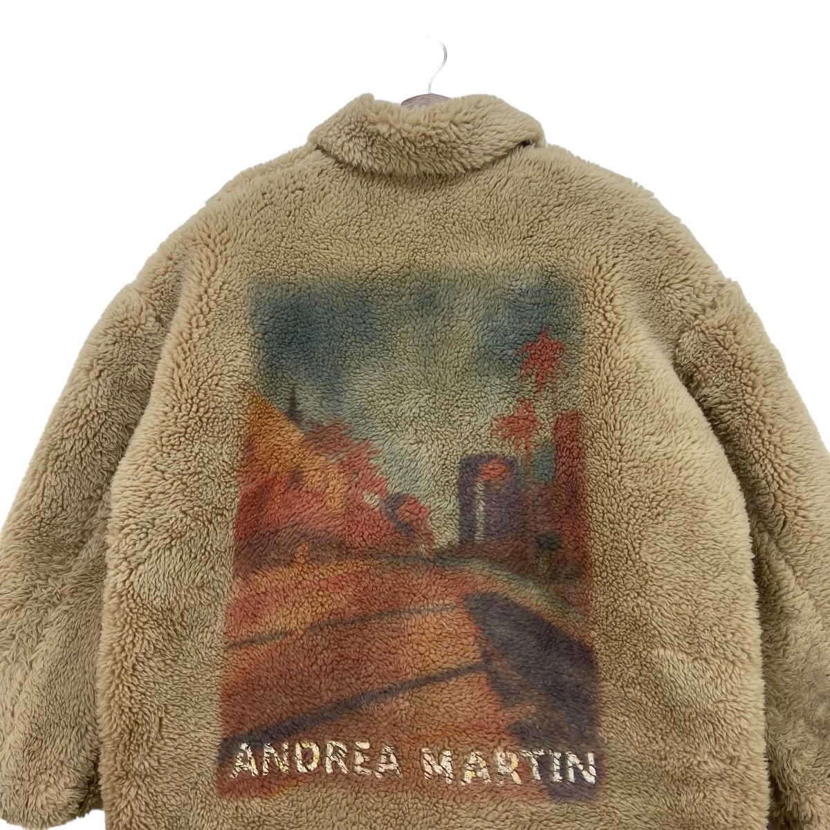 Designer American Actresses Andrea Martin City View Kid Mohair Sherpa Size L / US 10 / IT 46 - 12 Thumbnail
