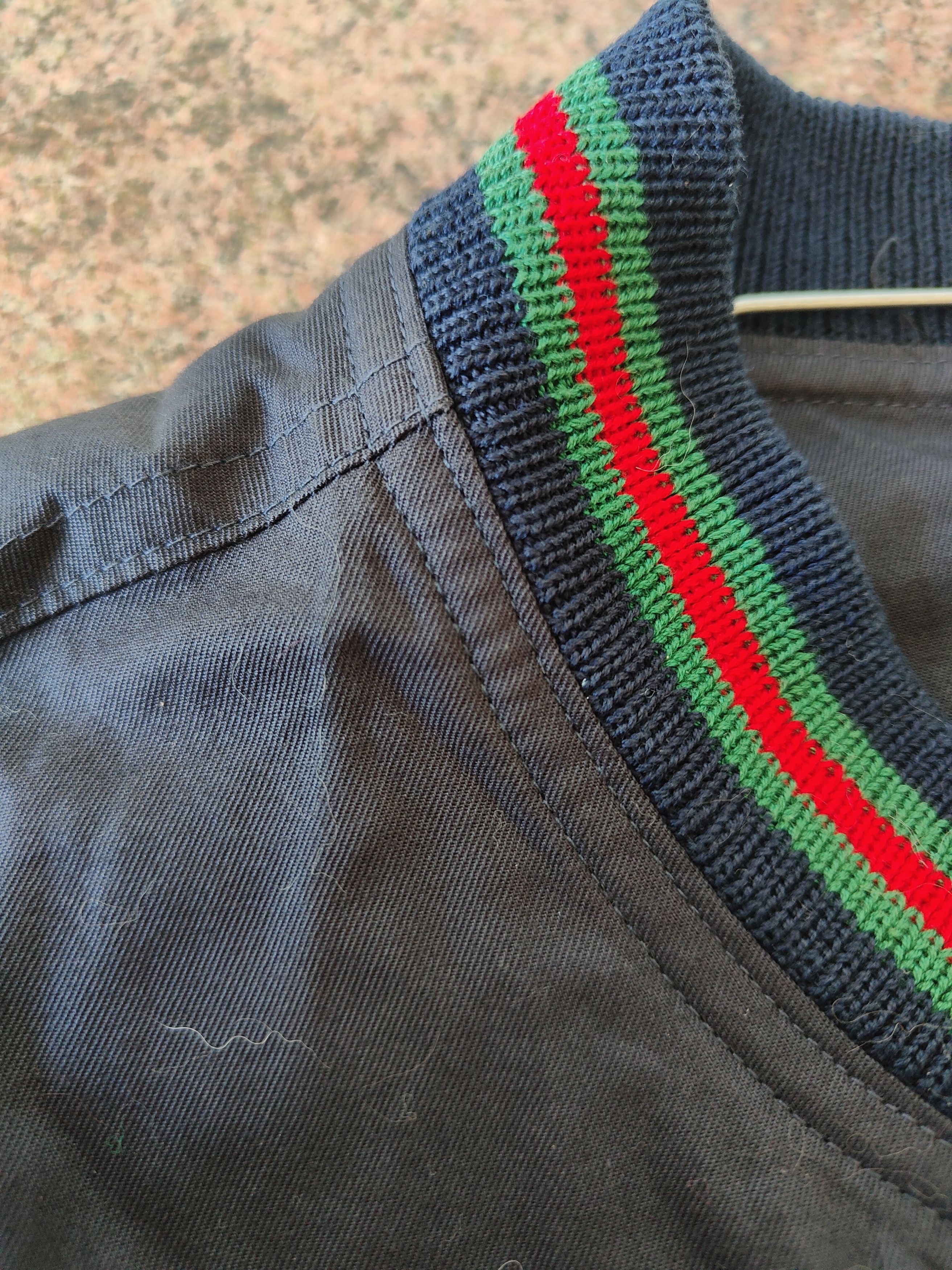 Gucci Vintage Gucci bomber jacket aviator logo 80s 90s Size US L / EU 52-54 / 3 - 4 Thumbnail
