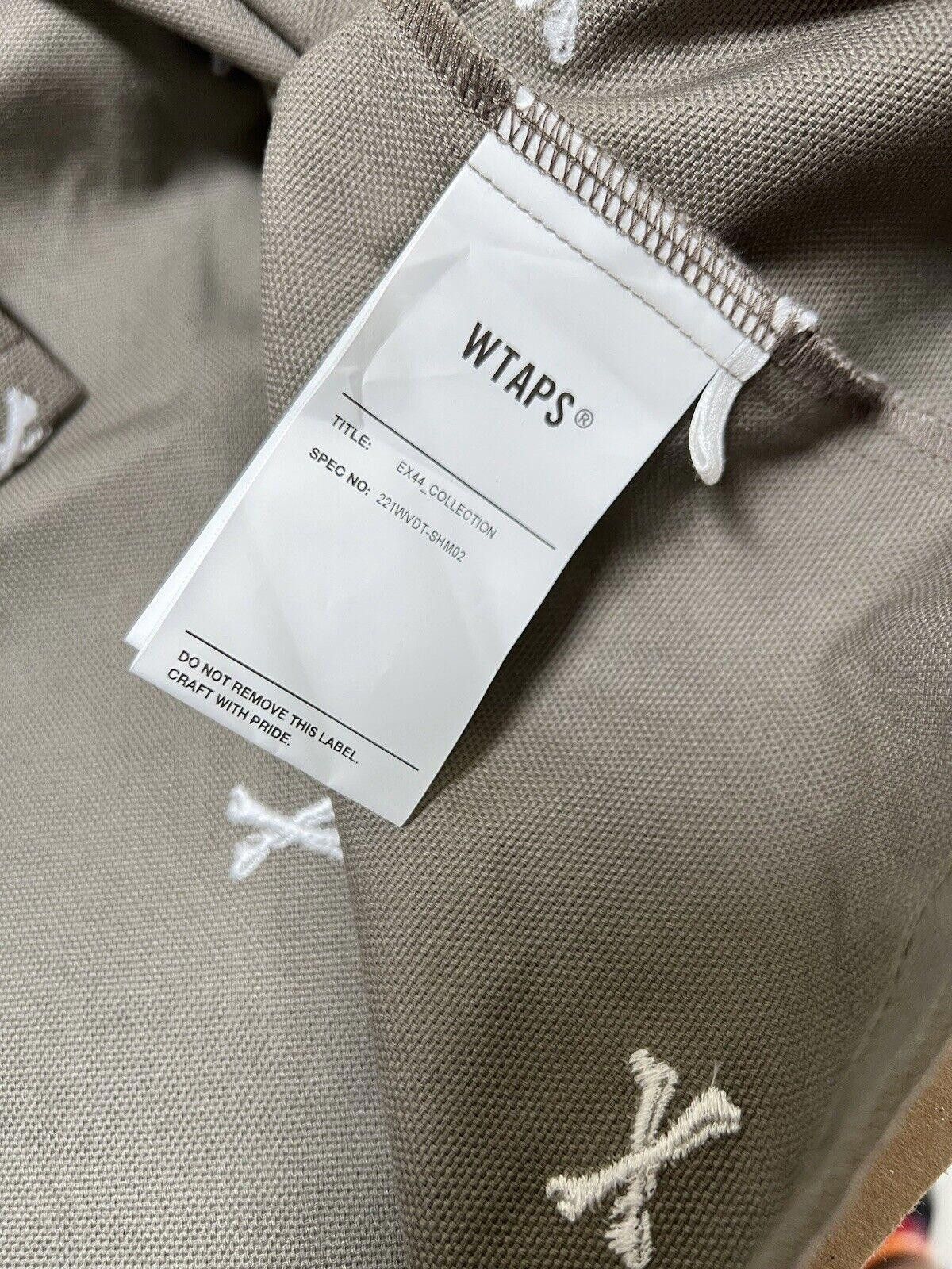 Designer WTAPS EX44 Collection Buds Bones Jacket Grey Size 02 M Size US M / EU 48-50 / 2 - 8 Thumbnail