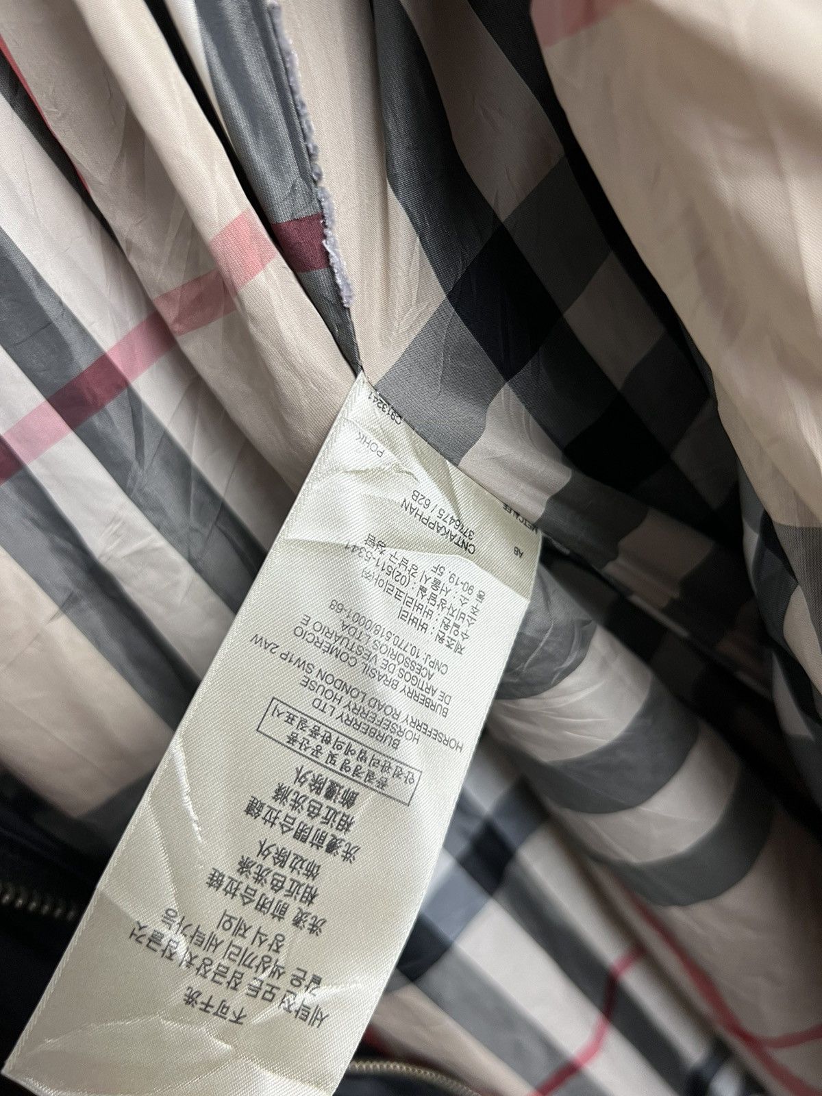 Burberry × Designer Burberry Nova Check puffer parka jacket L designer old money Size L / US 10 / IT 46 - 6 Thumbnail