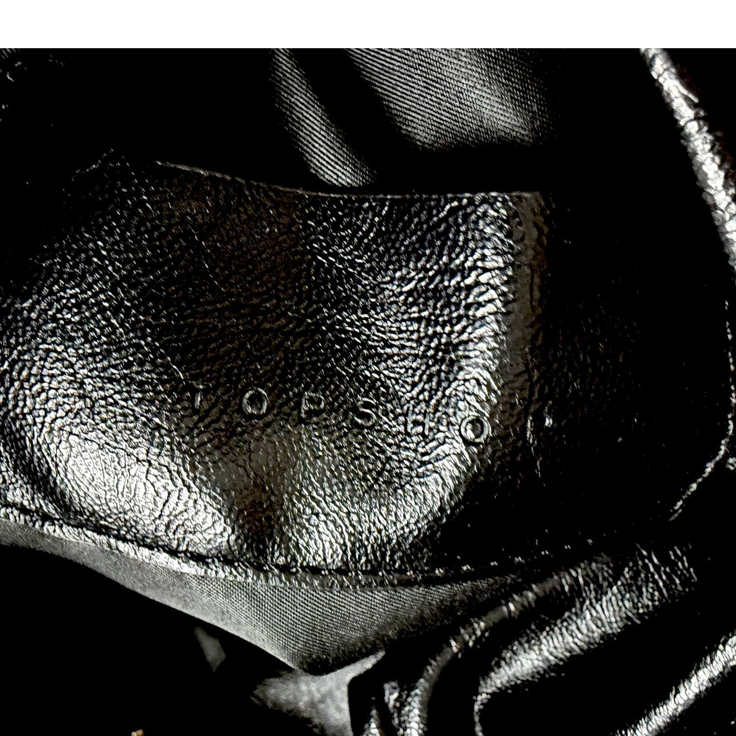 Topshop Topshop Puffy Black Single Compartment Purse Tote Bag Size ONE SIZE - 7 Thumbnail