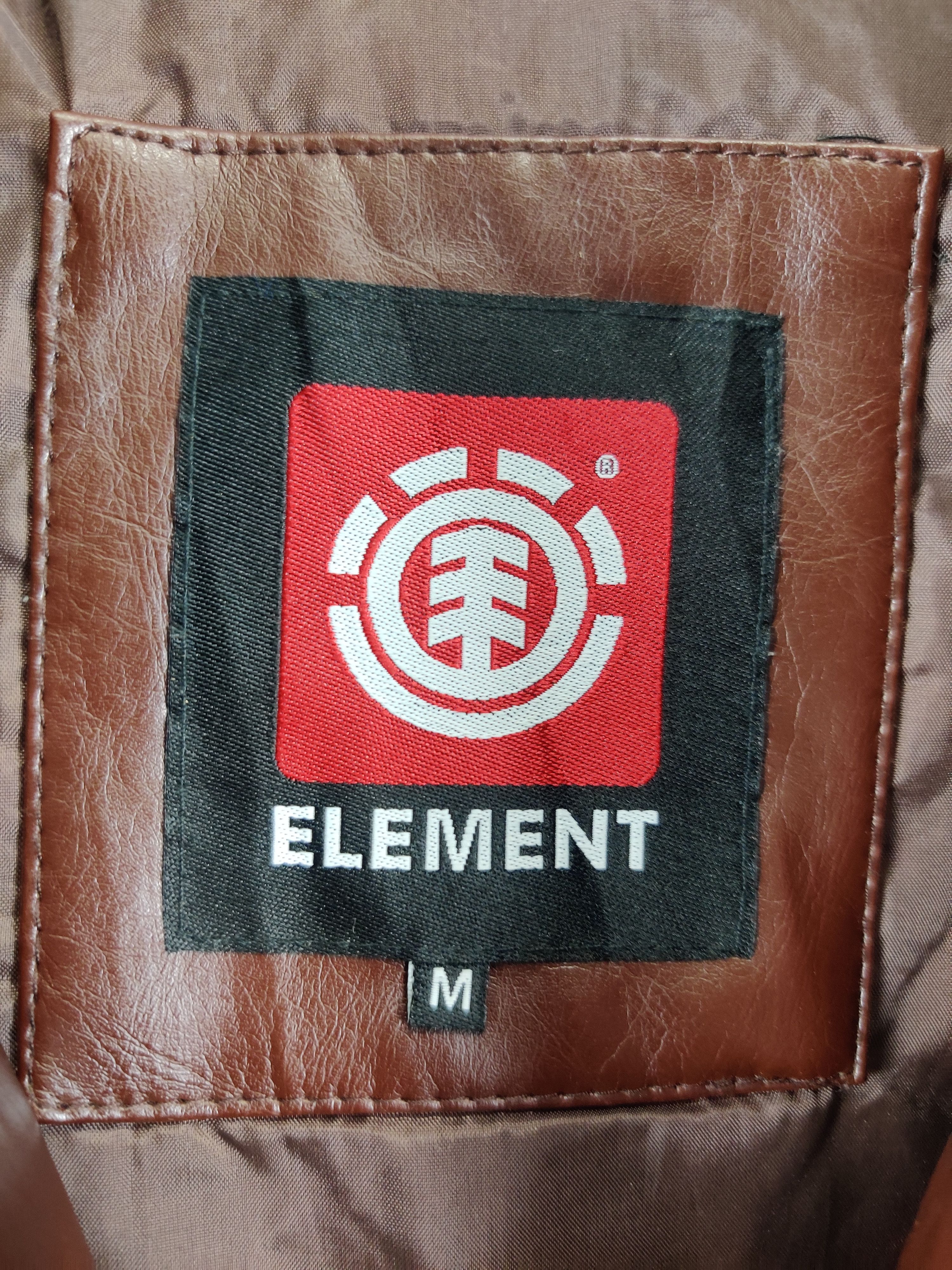 Element Vintage Element Skateboard PVC Bomber Jacket Size US M / EU 48-50 / 2 - 11 Thumbnail