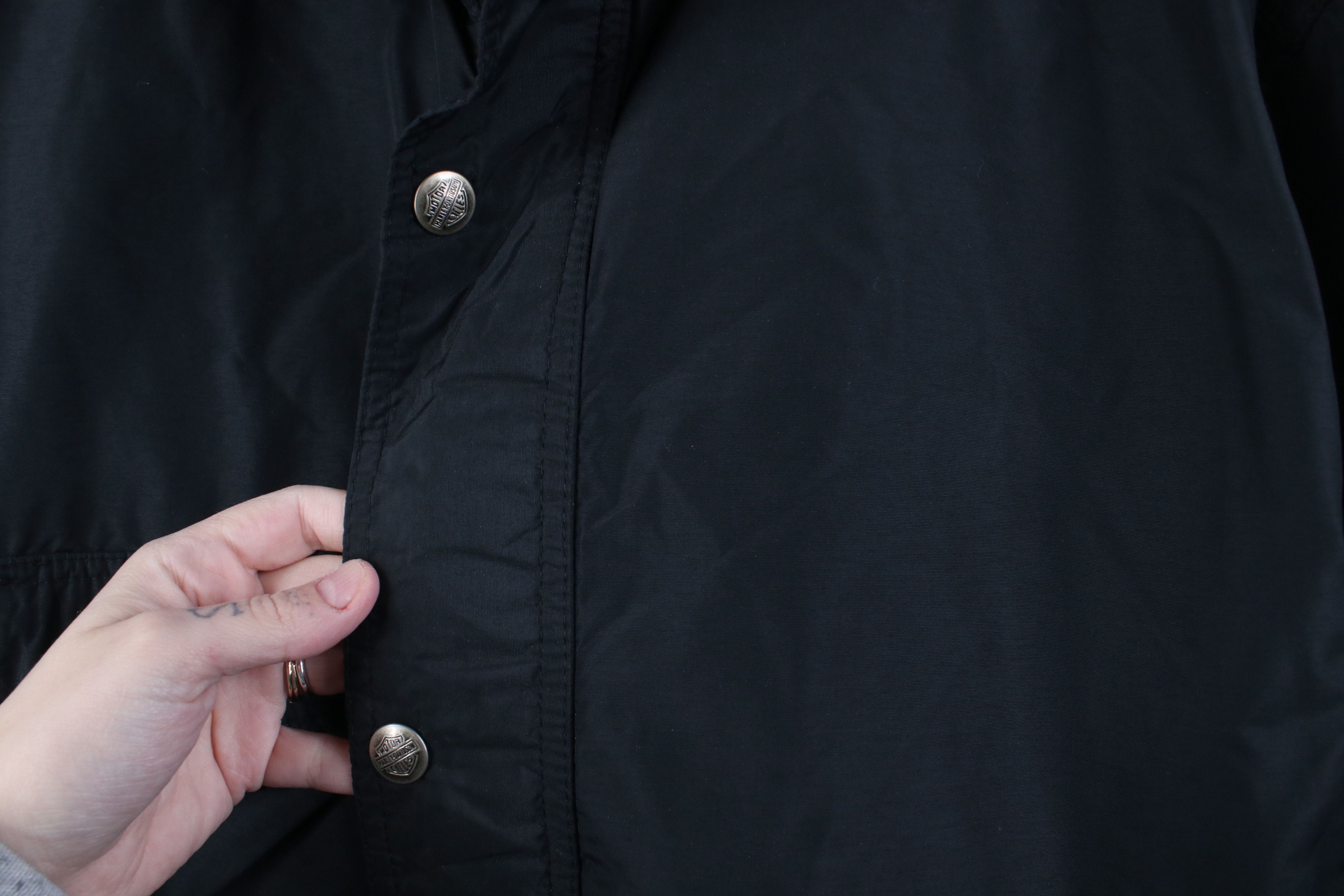 Harley Davidson Vintage 90s Harley Davidson Windbreaker Bomber Jacket USA Size US S / EU 44-46 / 1 - 6 Thumbnail