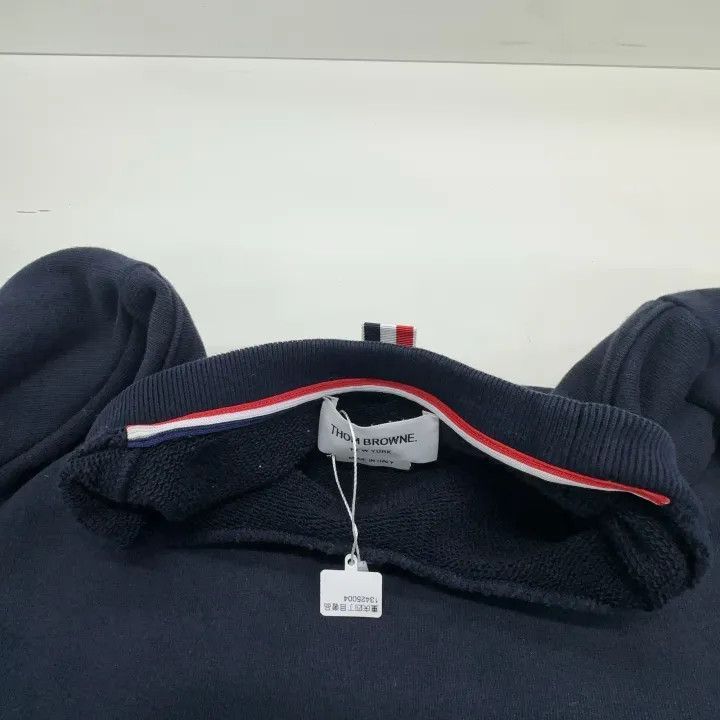Thom Browne Classic Navy Blue Sports Sweatshirt -2507