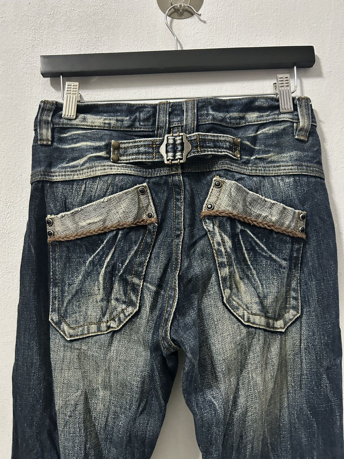 If Six Was Nine Pure paradise flared jeans punk japan style Size US 29 - 8 Thumbnail