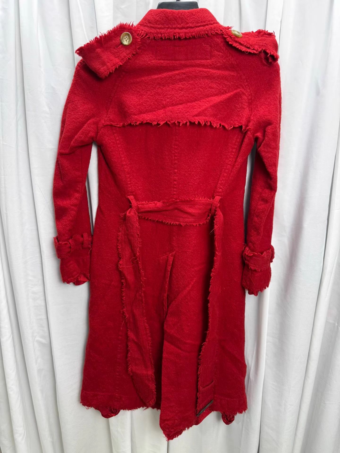 Junya Watanabe Junya Watanabe 04AW Distressed Merino Coat K20 Size US S / EU 44-46 / 1 - 7 Thumbnail