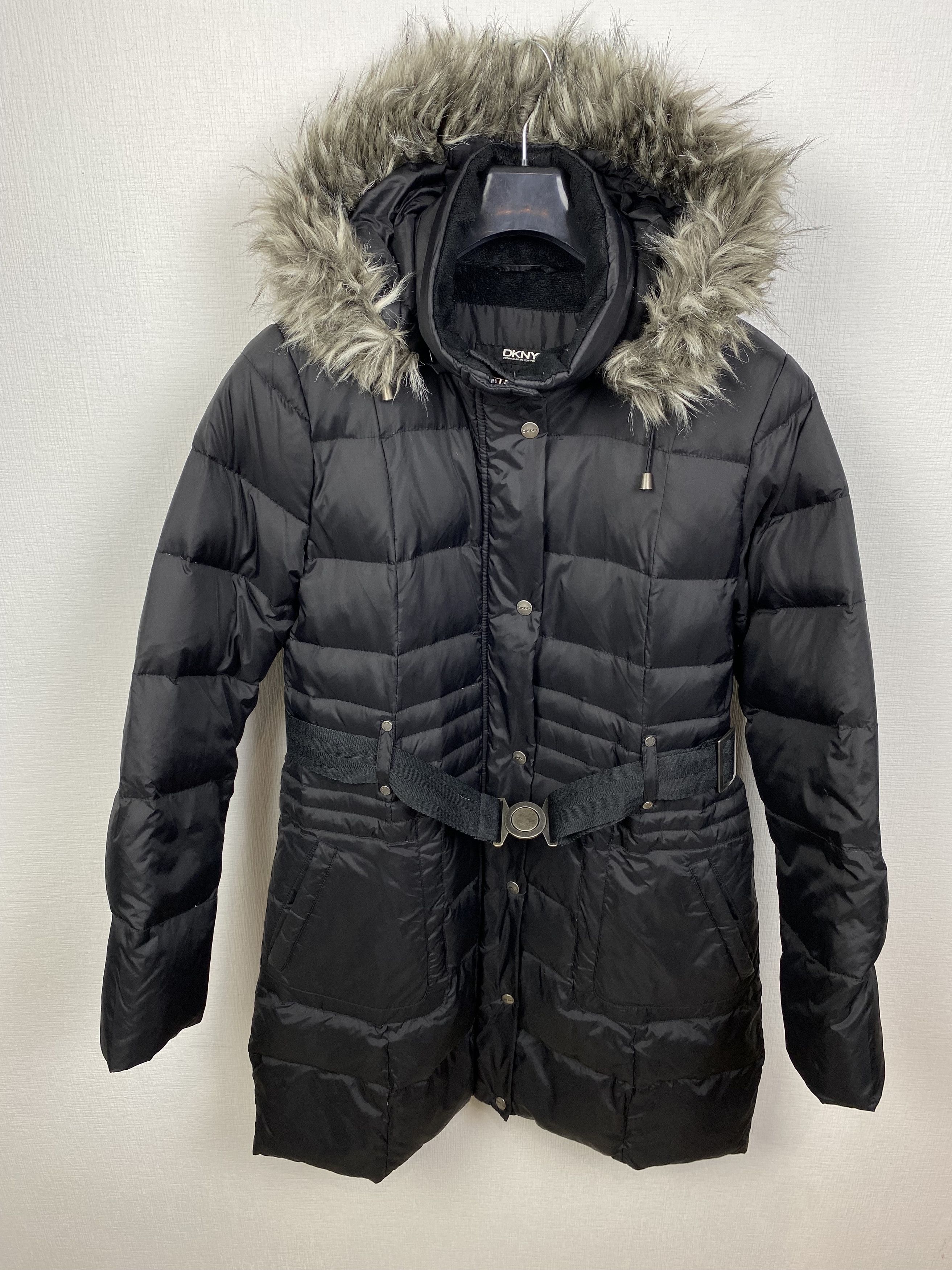 DKNY DKNY Down Jacket Long Belted size M Size M / US 6-8 / IT 42-44 - 1 Thumbnail