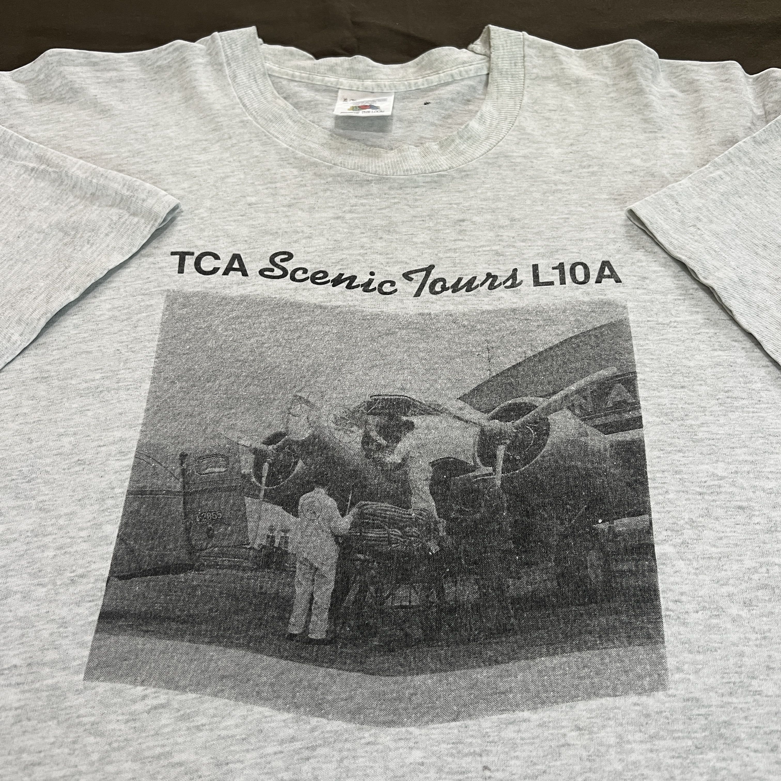 Vintage Vintage 90s TCA Scenic Tours L10A Photography Promo Tee XL Size US XL / EU 56 / 4 - 1 Thumbnail