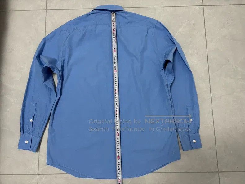 Hermes size 42 Blue Dress Shirt