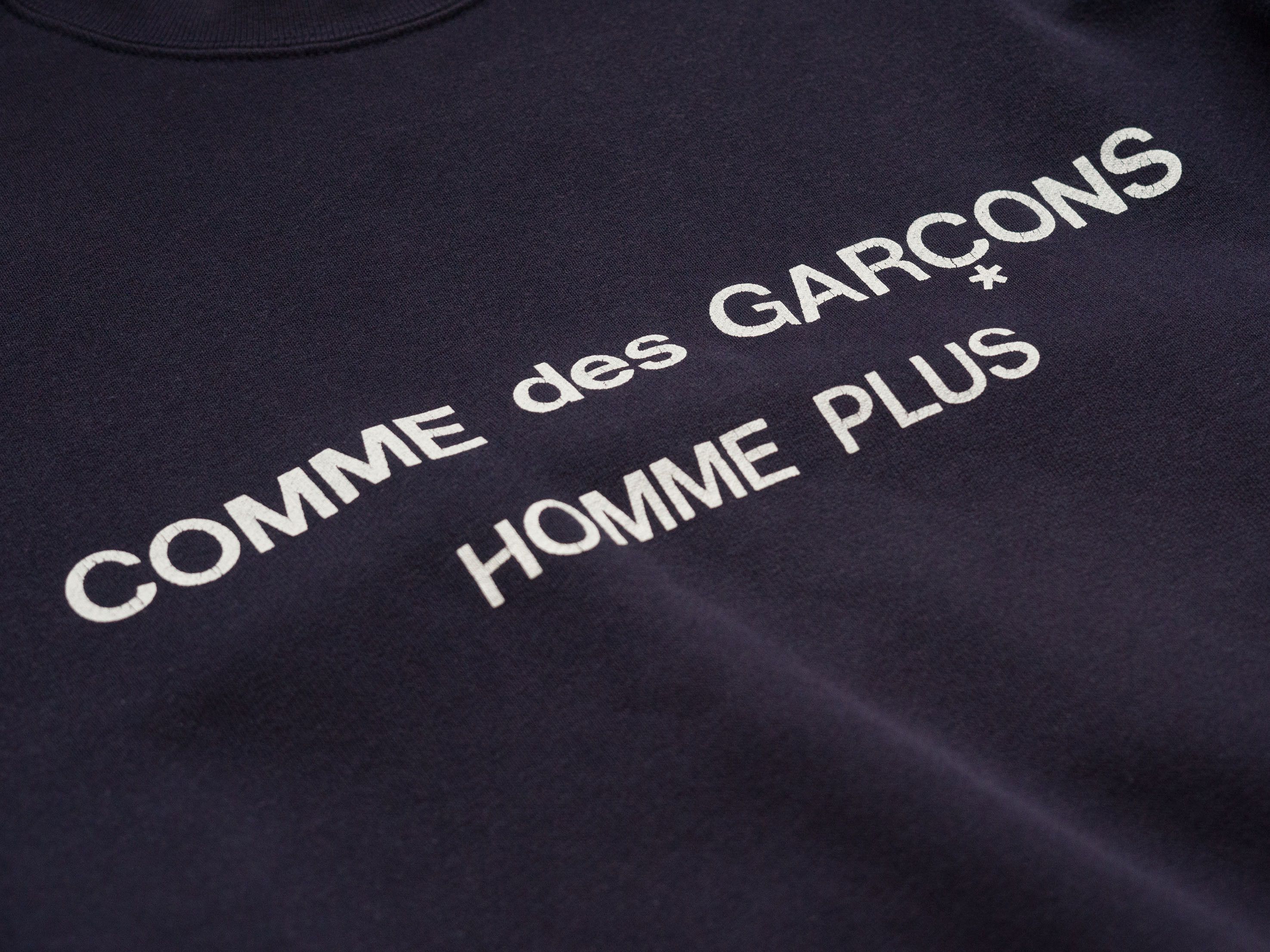 Comme des Garcons Homme Plus AD1997 COMME des GARÇONS HOMME PLUS LOGO PRINT SWEATSHIRT Size US L / EU 52-54 / 3 - 5 Thumbnail