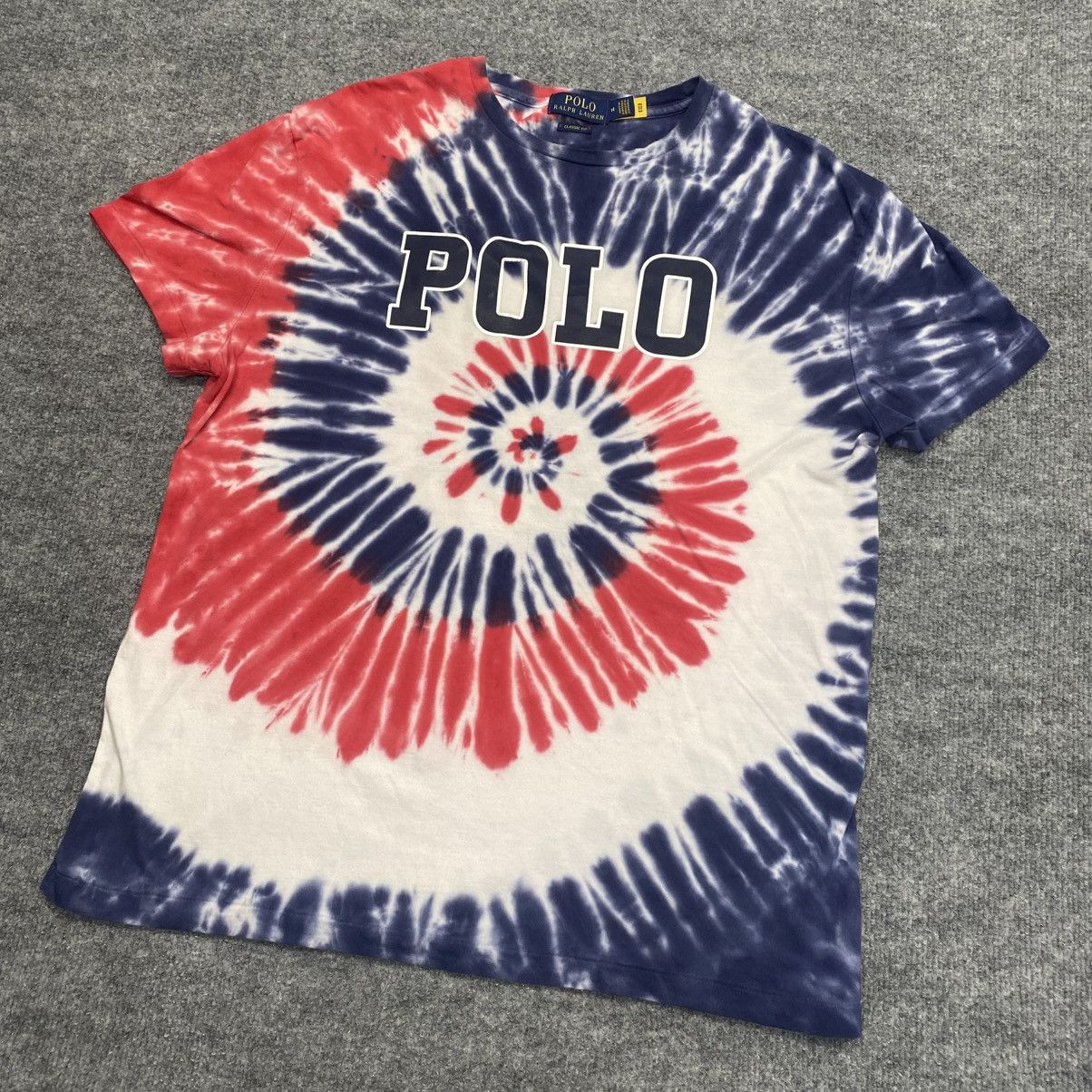 Polo Ralph Lauren Polo Ralph Lauren Classic Fit Tie-Dye T-Shirt Size Medium Size US M / EU 48-50 / 2 - 3 Thumbnail