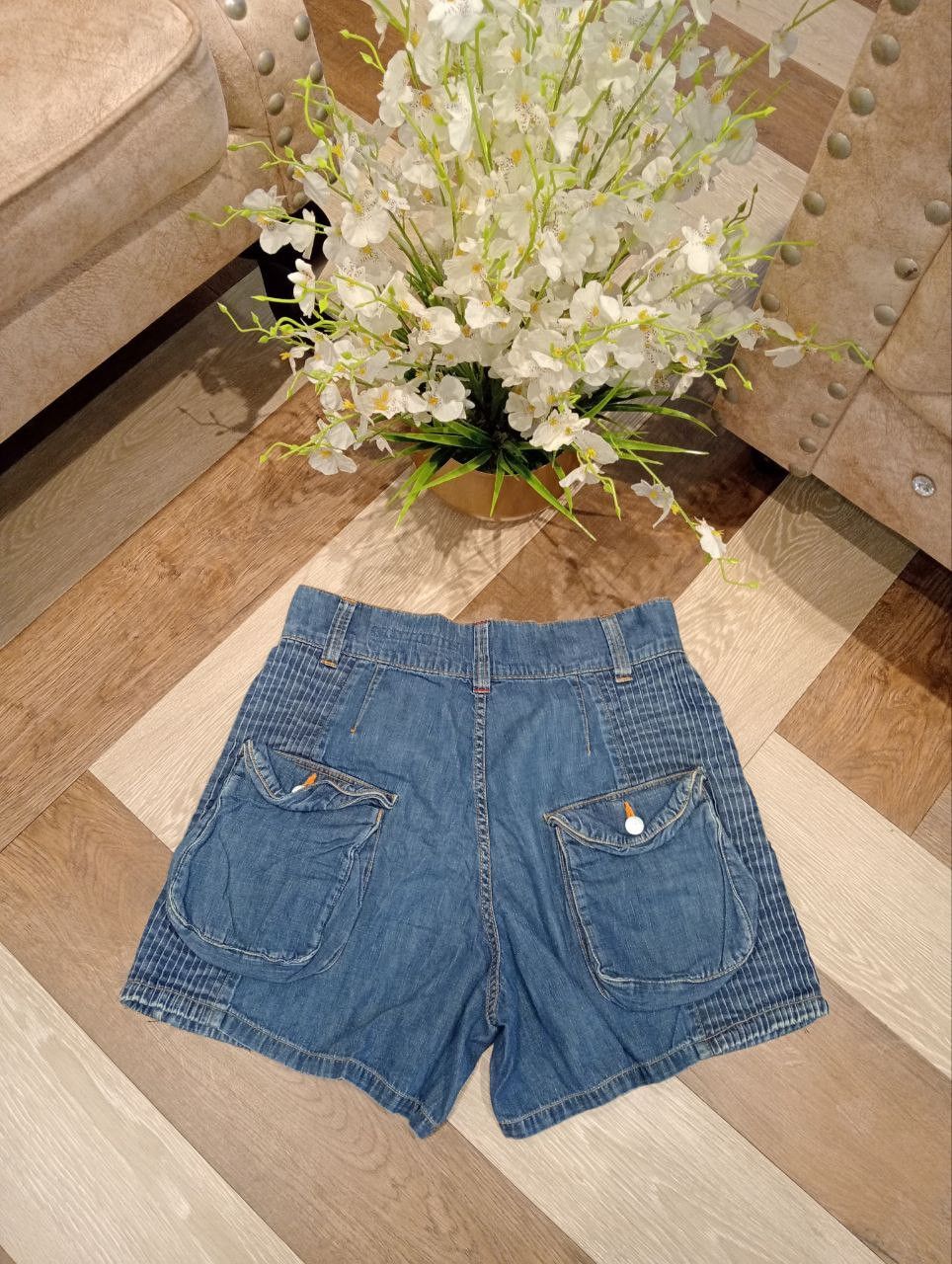 Issey Miyake VINTAGE SUNAOKUWAHARA ISSEY MIYAKE BUTTON SHORTPANTS Size US 33 - 8 Thumbnail