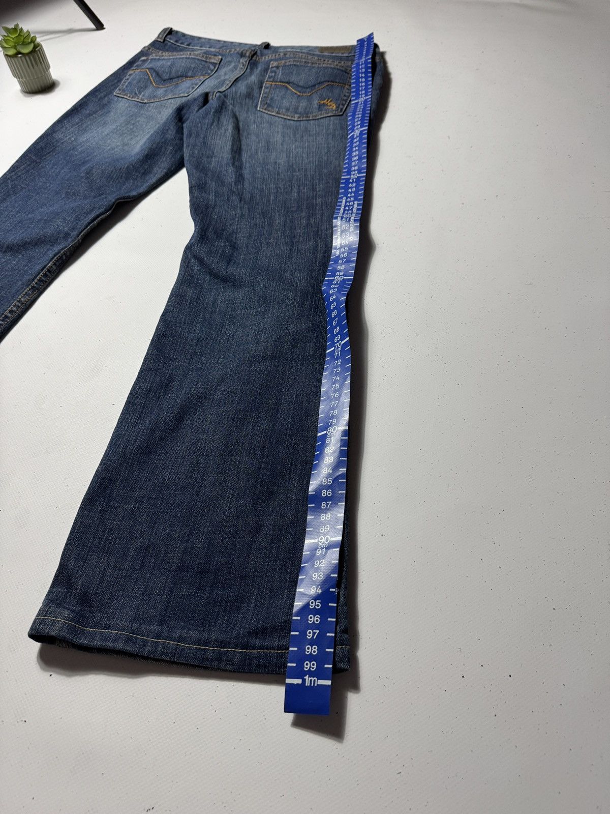 Harley Davidson Harley-Davidson Women’s Bootcut Jeans – Vintage Biker Size US 34 / EU 50 - 8 Thumbnail