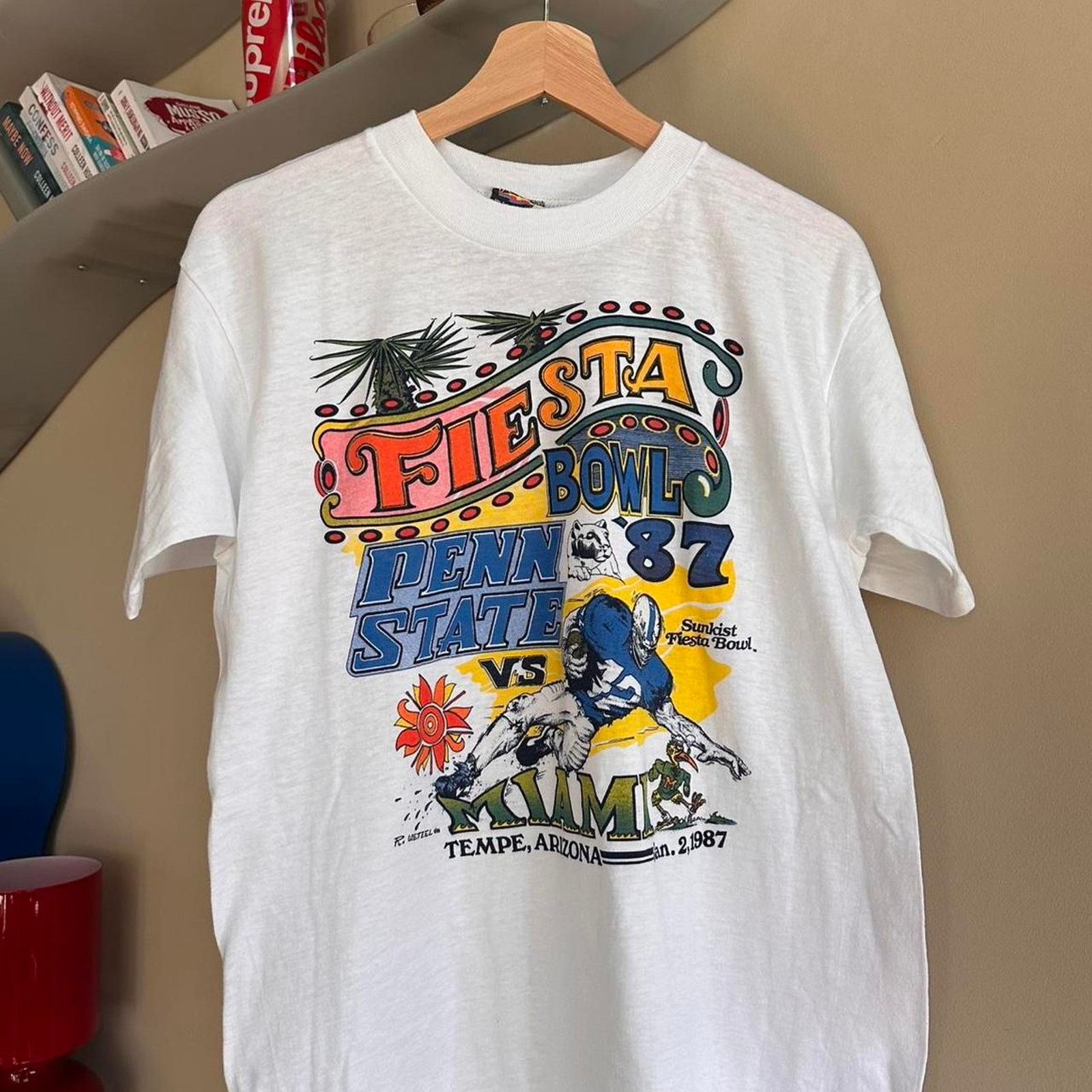 Vintage Vintage 1987 Fiesta Bowl Shirt Size US L / EU 52-54 / 3 - 2 Thumbnail