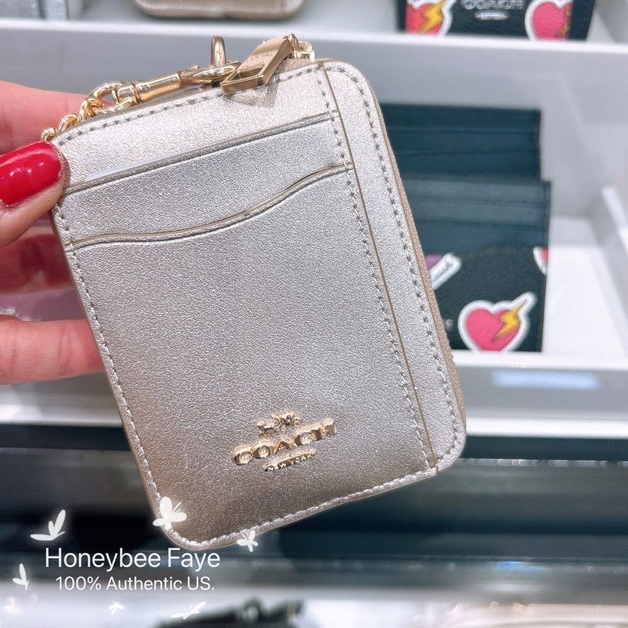 Coach Zip Card Case CW890 Size ONE SIZE - 2 Thumbnail