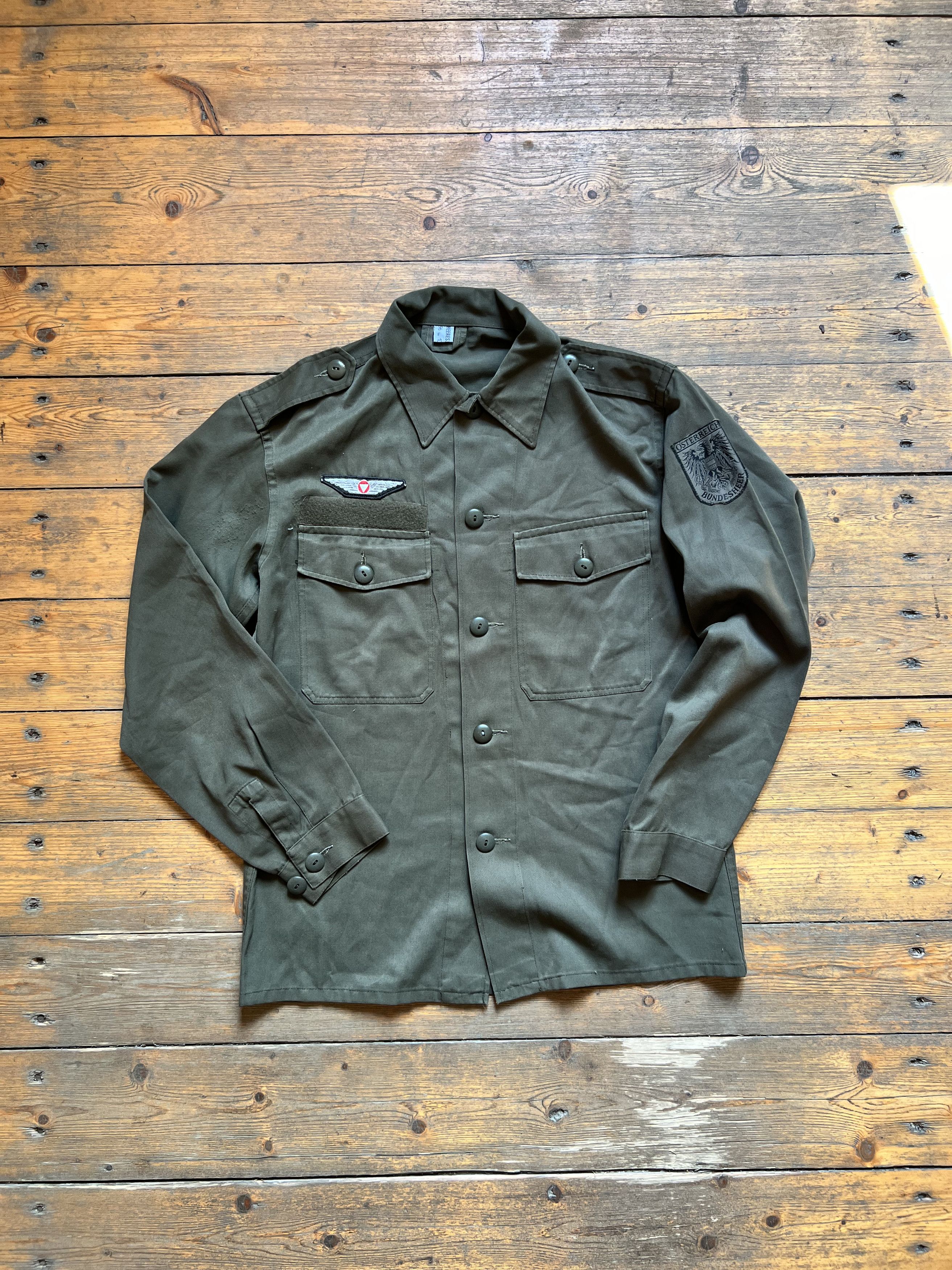 Vintage Bundeswehr Officer Vintage Army Airborne Patch HBA 1984 Size US M / EU 48-50 / 2 - 3 Thumbnail