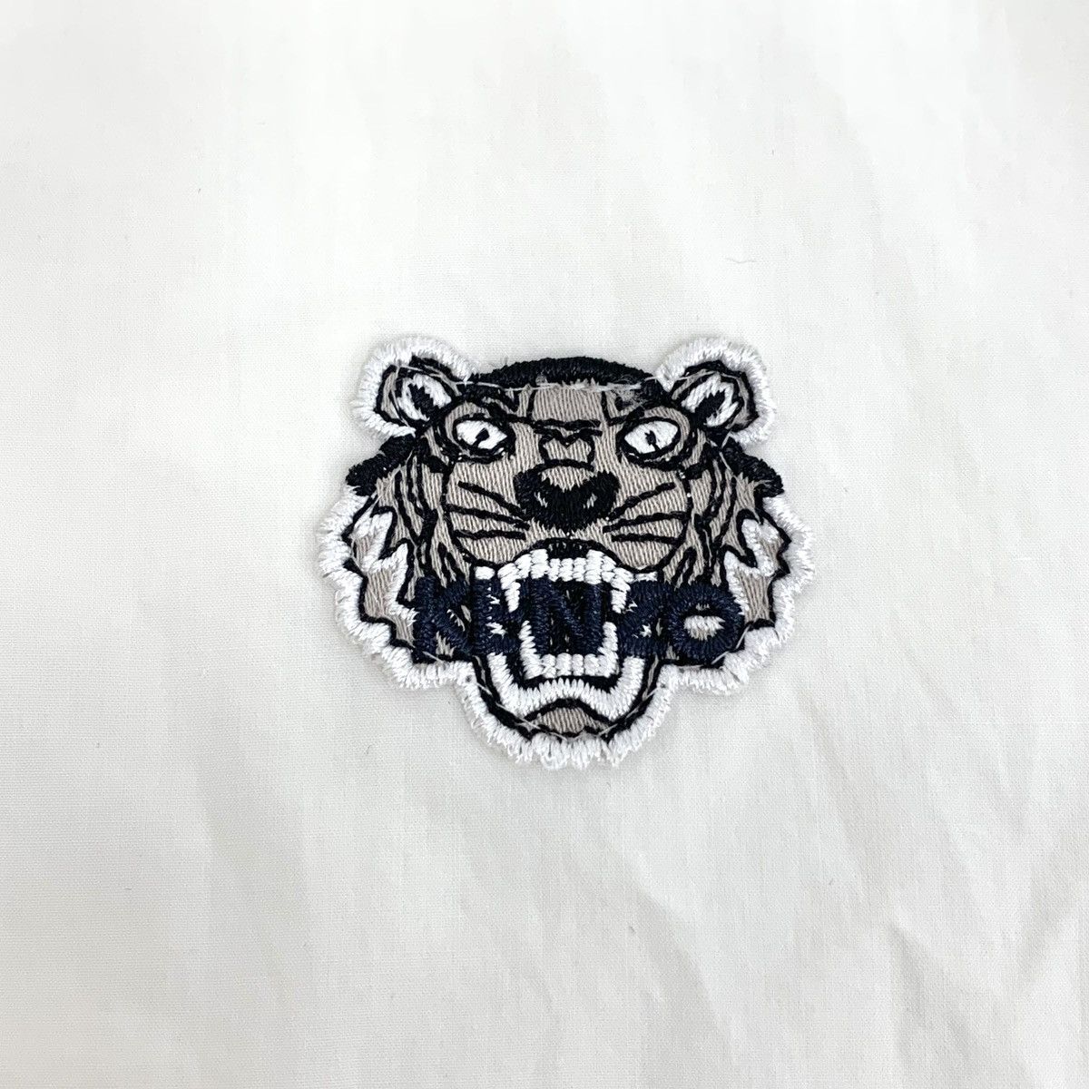 Kenzo Kenzo White Tiger Embroidered Long Sleeve Shirt K26WX Size XS / US 0-2 / IT 36-38 - 5 Thumbnail