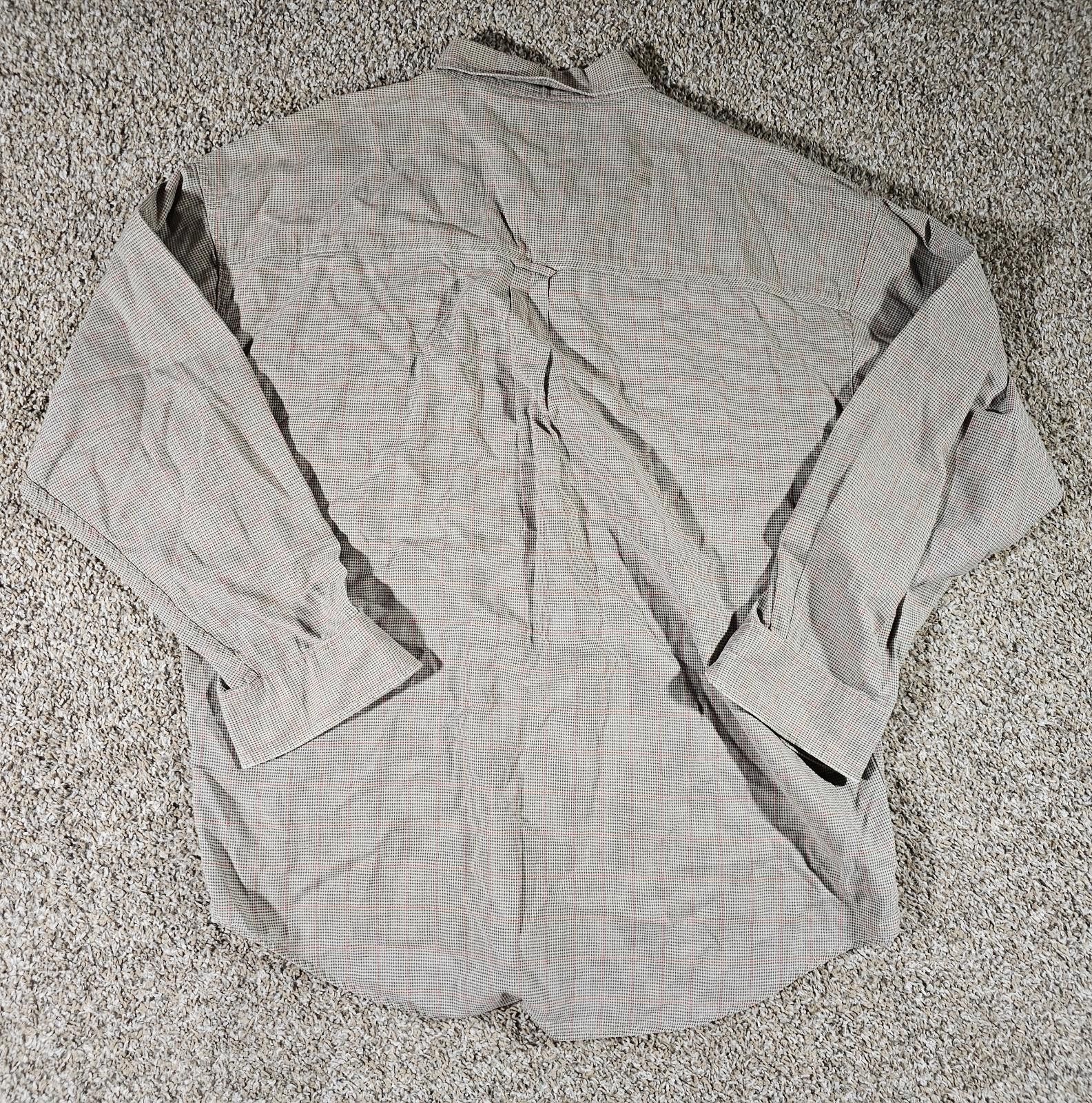 Chaps Chaps Ralph Lauren Plaid Houndstooth Shirt XL Pocket Logo Size US XL / EU 56 / 4 - 7 Thumbnail