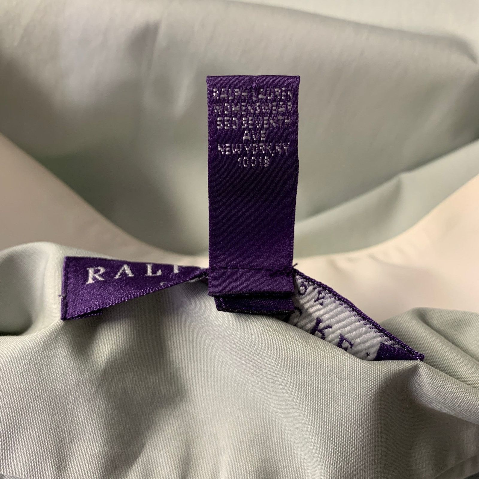 Ralph Lauren RALPH LAUREN Size 2 Green White Cotton Club Collar Dress Top Size XS / US 0-2 / IT 36-38 - 7 Thumbnail