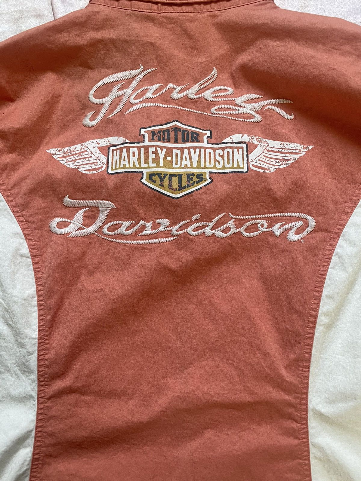 Harley Davidson Vintage Harley Davison woman’s biker shirt Size XL / US 12-14 / IT 48-50 - 3 Thumbnail