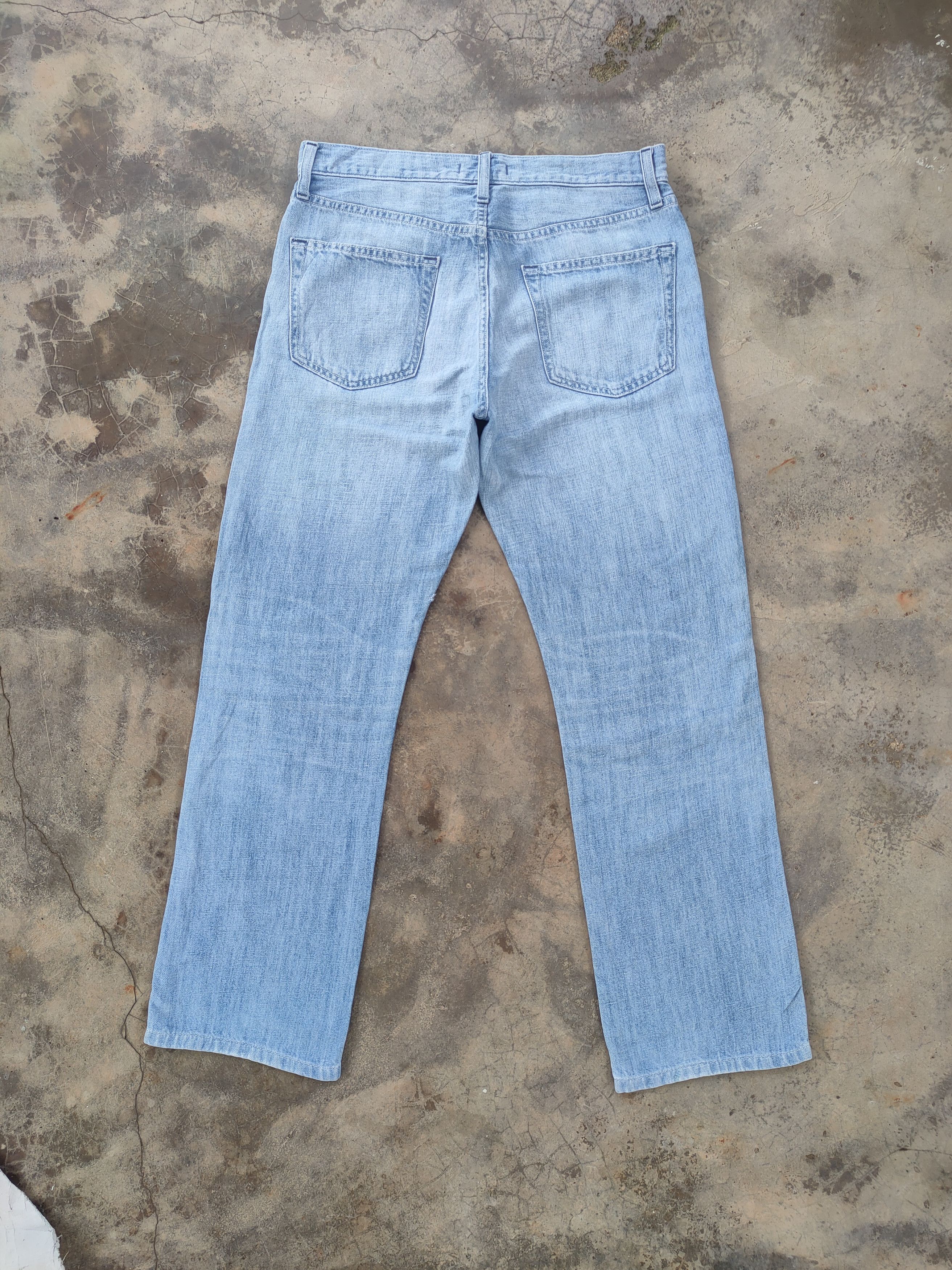 Japanese Brand VINTAGE JAPANESE FADED RIPPED JEANS DENIM PANTS Size US 32 / EU 48 - 10 Thumbnail