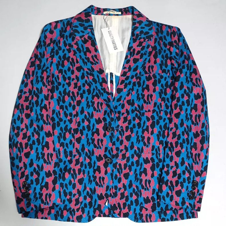 Other Wacko Maria Heavenly Tokyo Leopard Print Suit Jacket Size US L / EU 52-54 / 3 - 1 Thumbnail