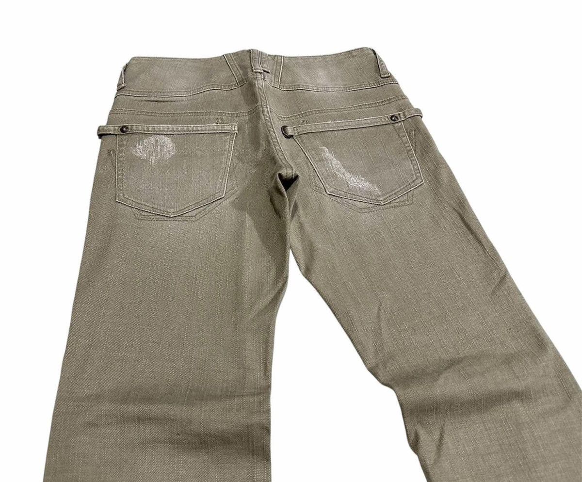 Marithe + Francois Girbaud 🔥Sick Y2K Marithe Francois Girbaud Flared Denim Loop Rivet Size US 29 - 10 Thumbnail