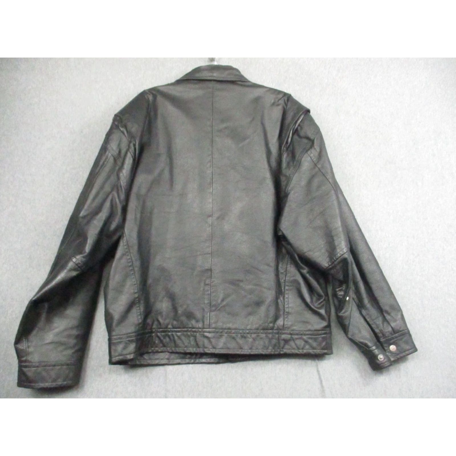 Vintage VINTAGE Nothing Else Is A Pepsi Jacket 90s Y2K Black Leather XL Bomber Mens Size US XL / EU 56 / 4 - 5 Thumbnail