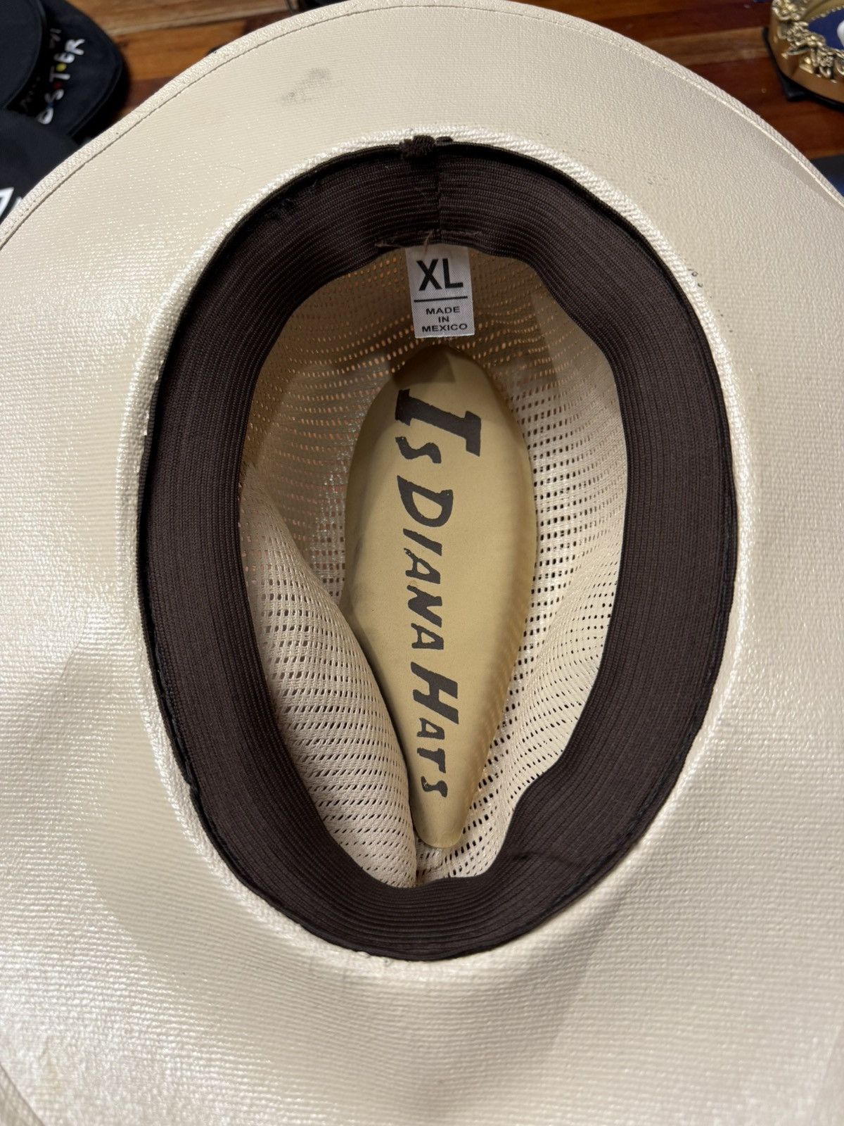 Other Ts Diana Hats XL Straw Cowboy Hat – Vented Crown Size ONE SIZE - 3 Thumbnail