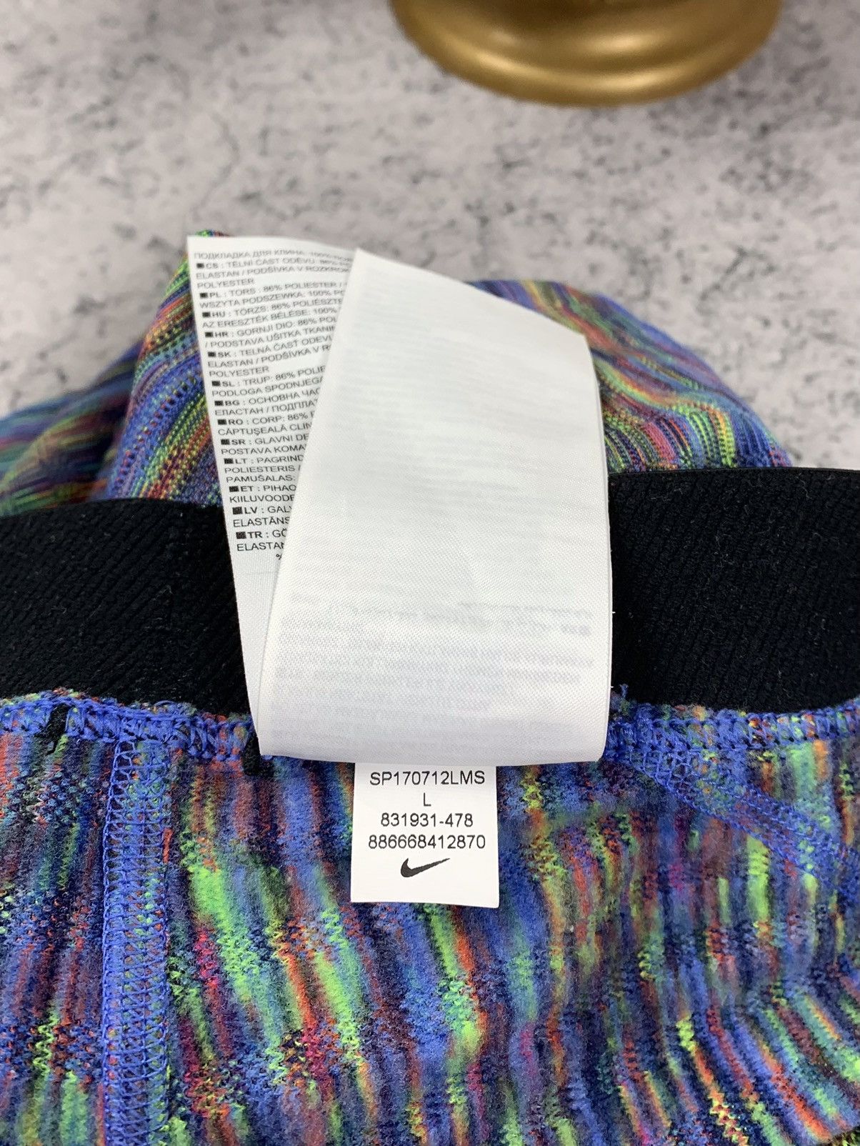 Nike Nike PRO Hyperwarm Womens Training Leggings Size L Size 32" / US 10 / IT 46 - 8 Thumbnail