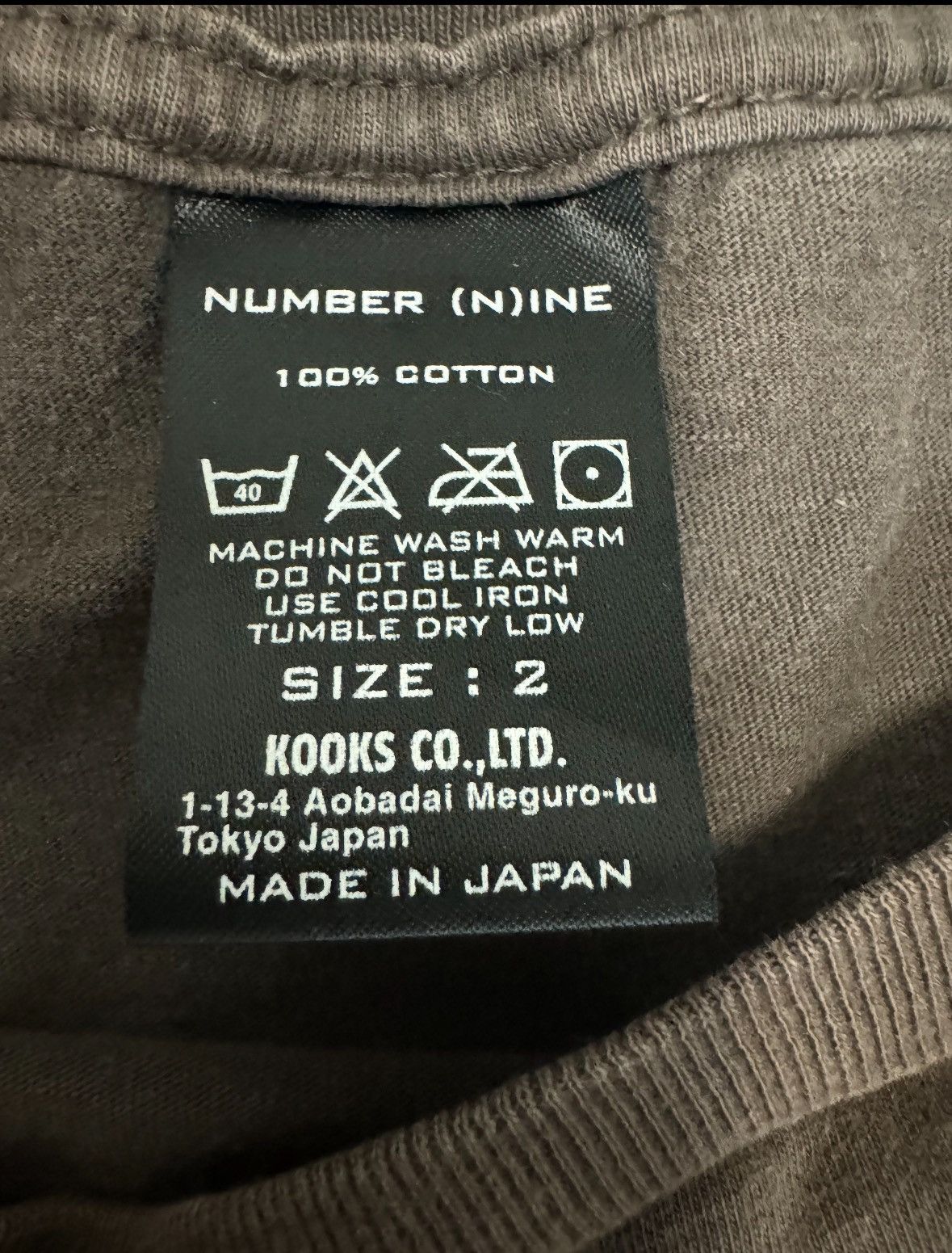 Number (N)ine Number (N)ine School of Visual Comedy tee Size US XS / EU 42 / 0 - 3 Thumbnail