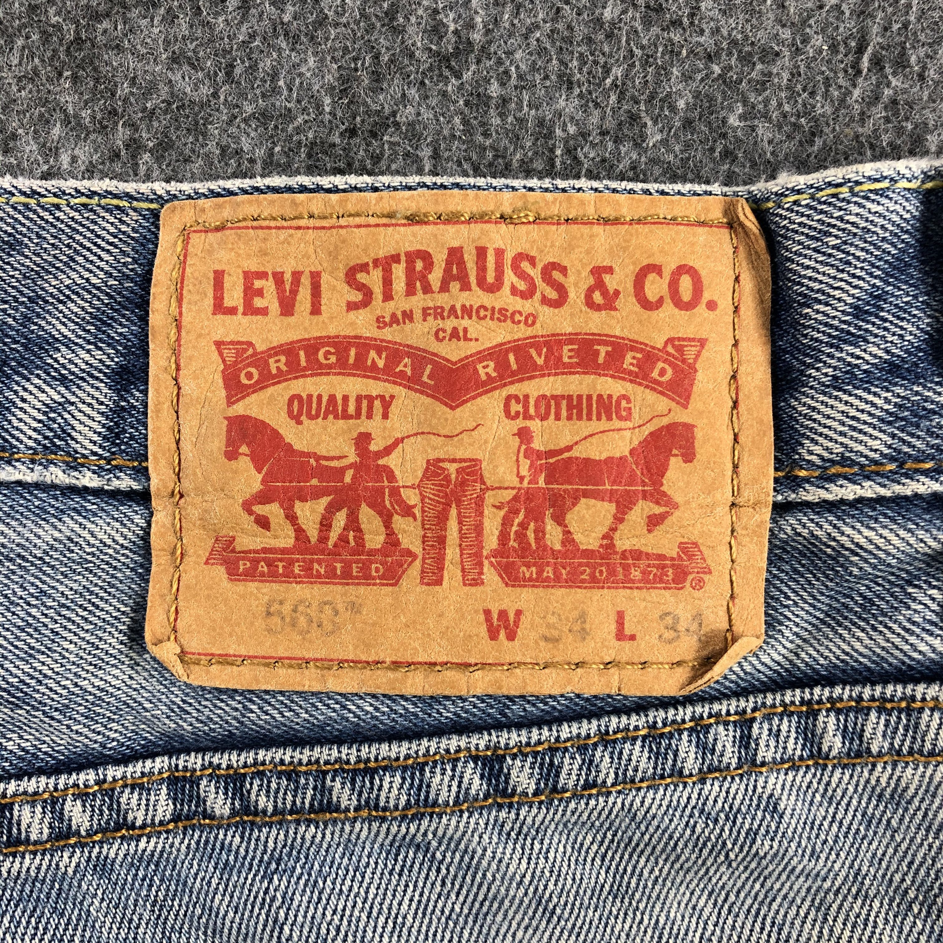 Levi's Vintage Light Wash Levis Jeans-J2333 Size US 34 / EU 50 - 5 Thumbnail