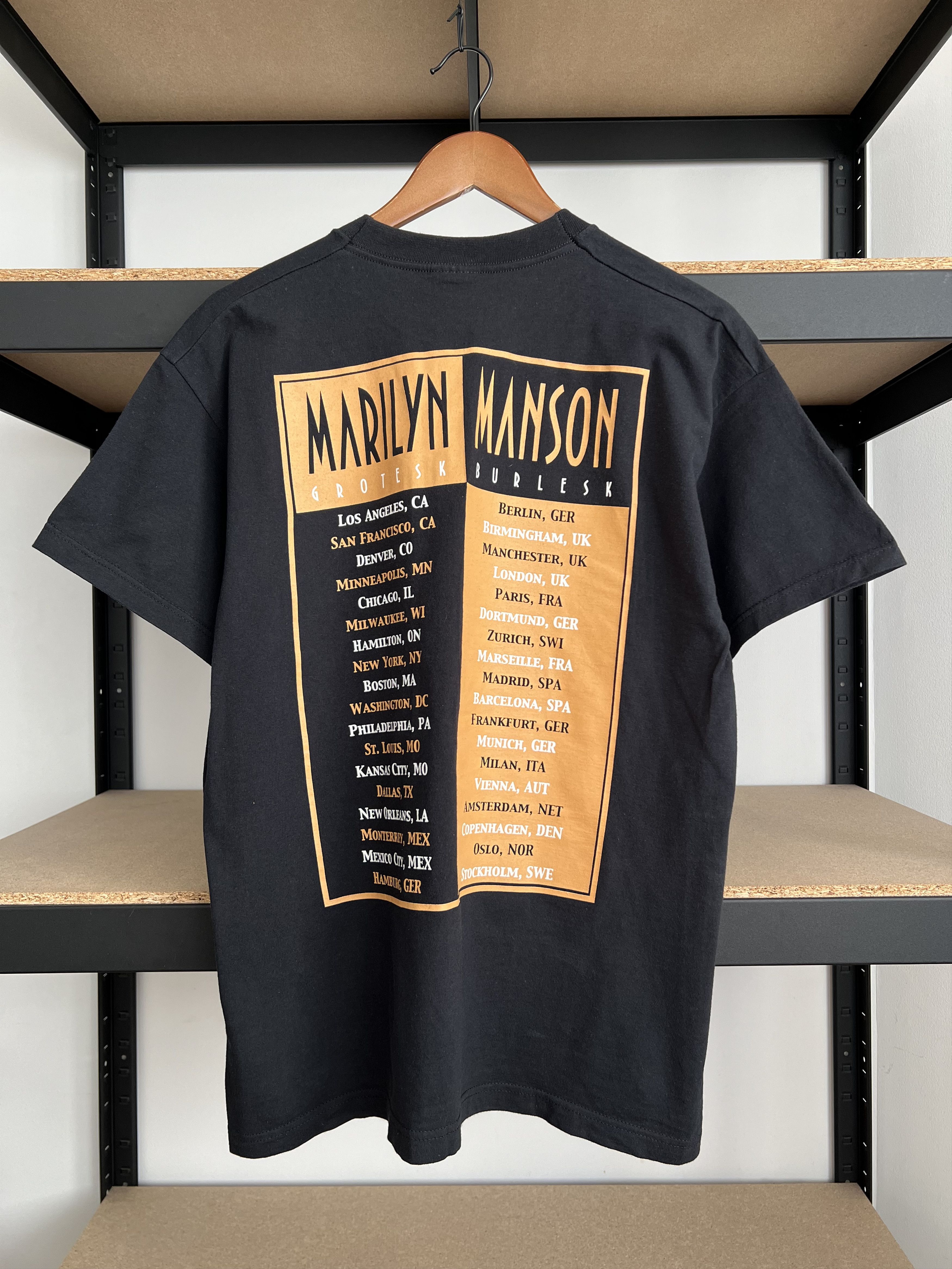 Band Tees Vintage 2003 Marilyn Manson The Golden Age of Grotesque Tee Size US M / EU 48-50 / 2 - 3 Thumbnail