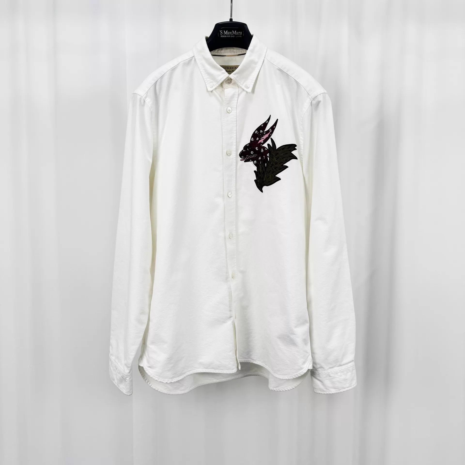 Burberry Burberry Monster Embroidered LS Shirt M 98 New Size US M / EU 48-50 / 2 - 1 Thumbnail