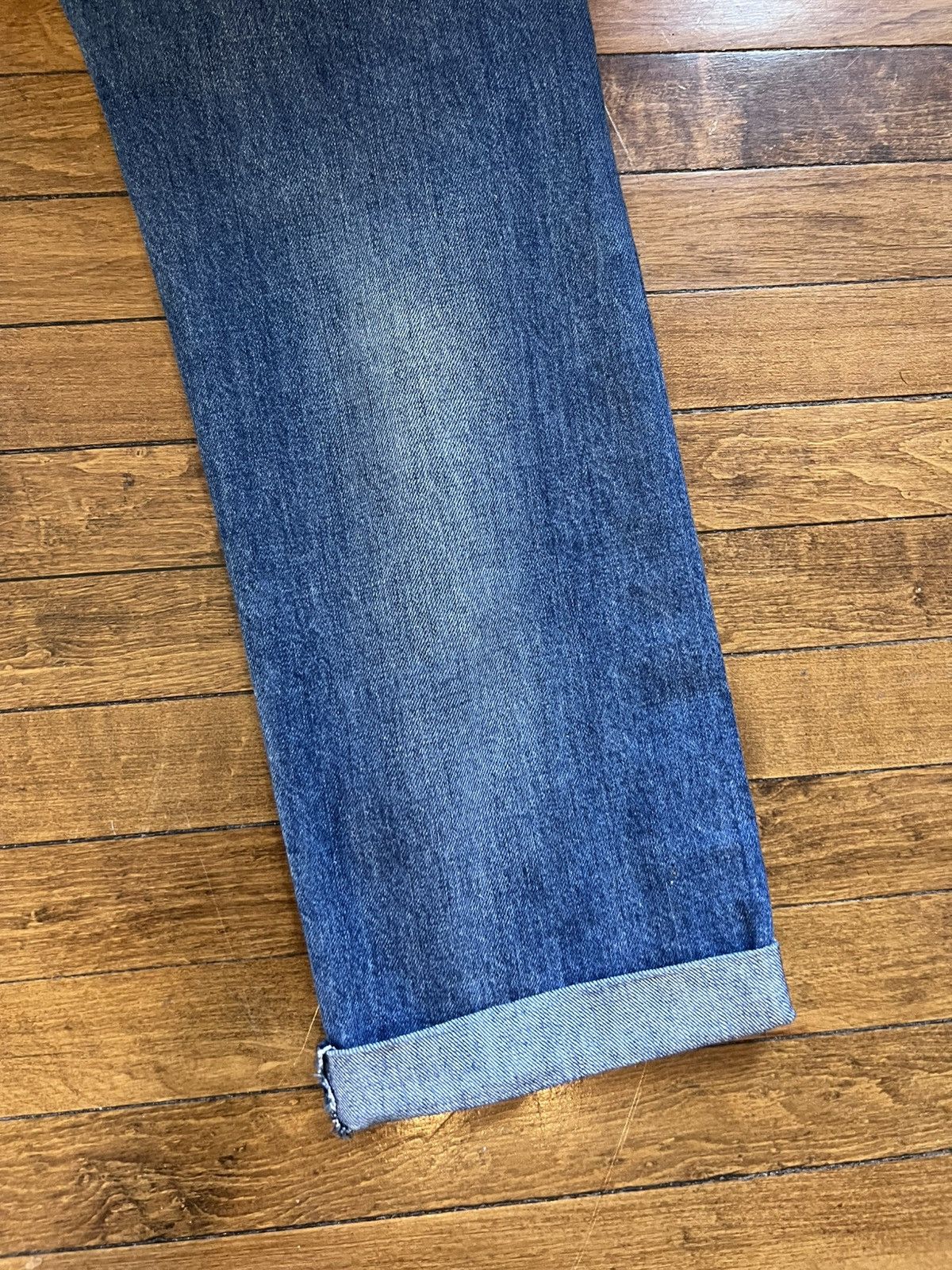 Paul Smith Mainline faded cropped cuffed jeans, selvedge denim, size 36 Size US 36 / EU 52 - 14 Thumbnail