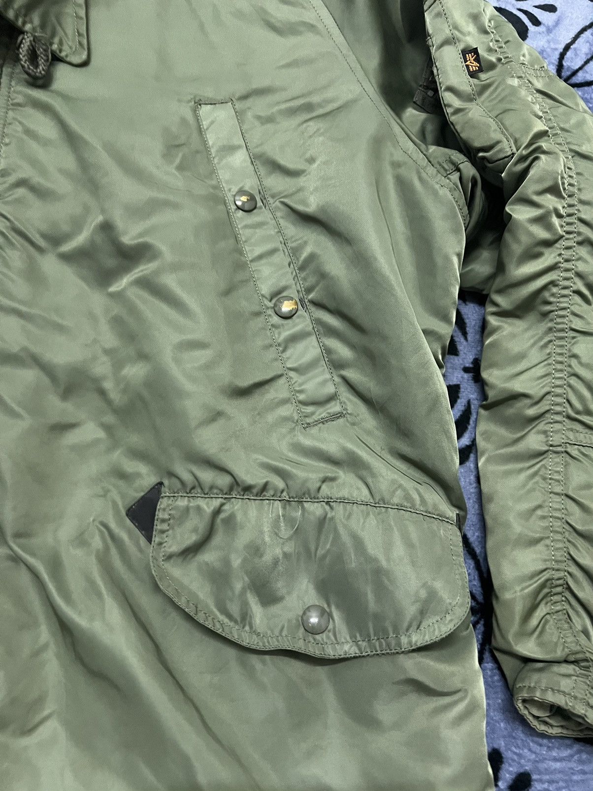Alpha Industries × Vintage Alpha Industries Bomber / Parka Jacket Streetwear vintage Size US M / EU 48-50 / 2 - 6 Thumbnail